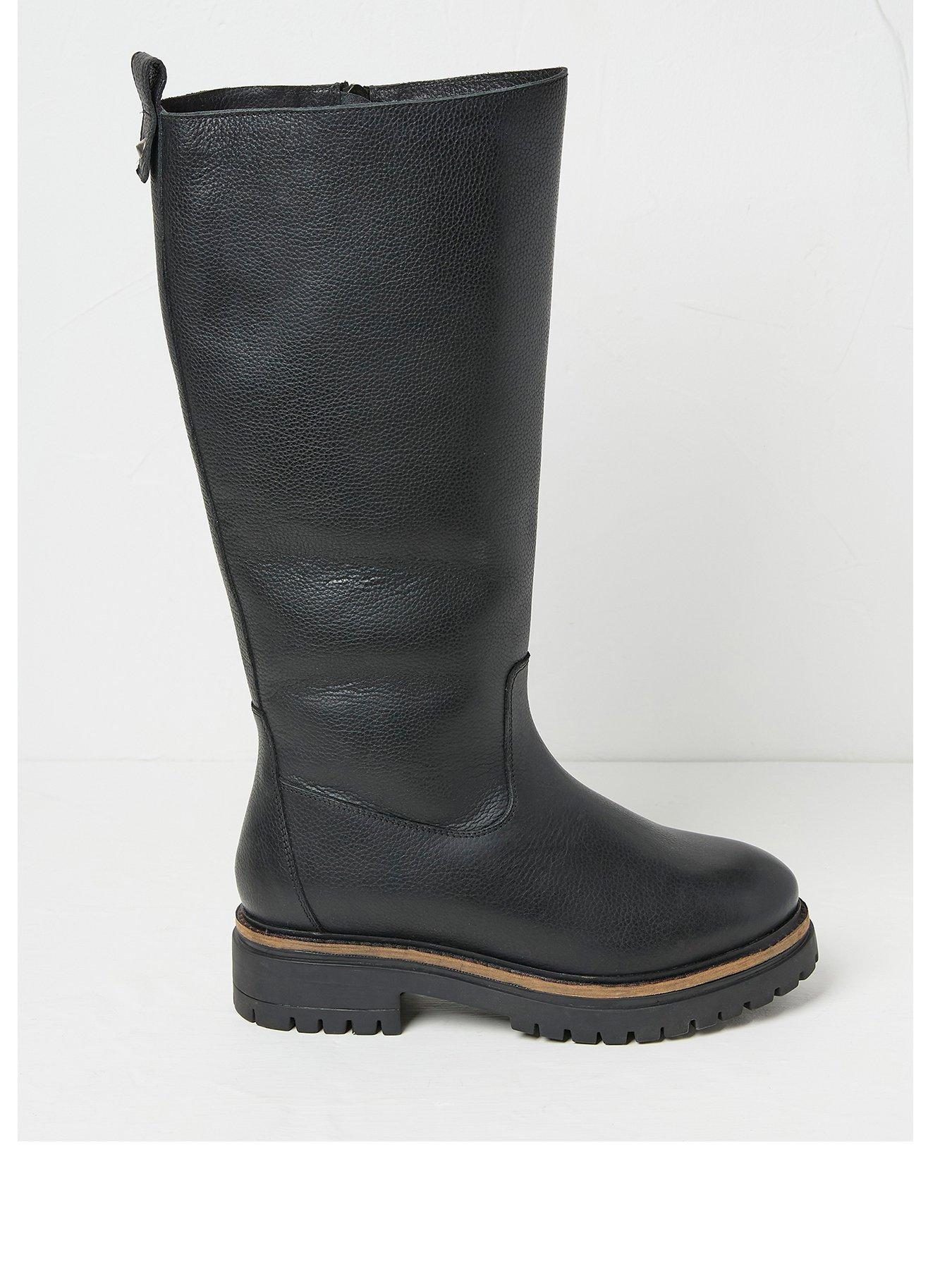 Boots All Black Friday Deals Calf Boots No Heel Black Shoes Boots Women Very