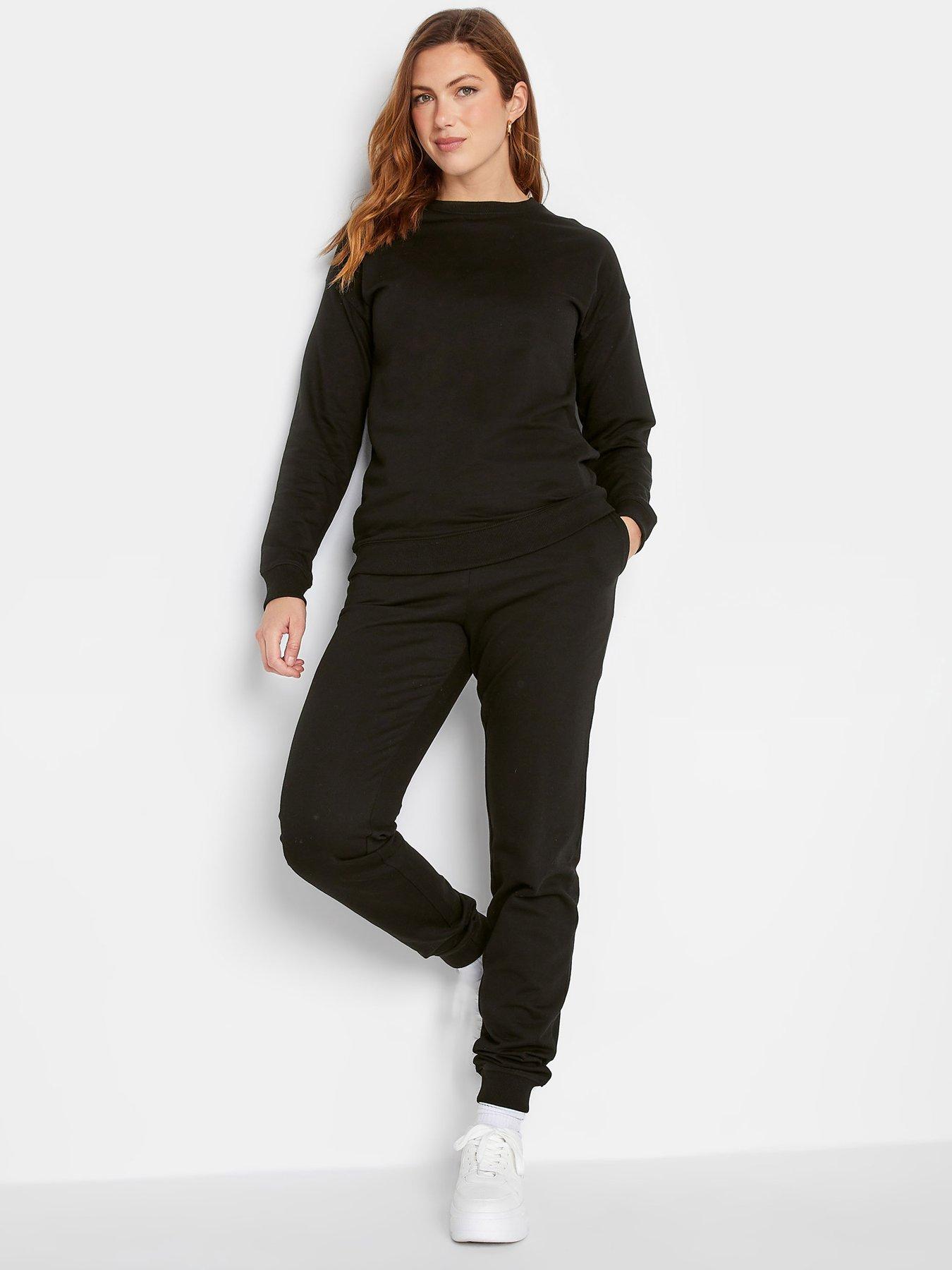 Image 2 of 3 of Long Tall Sally Tall Cuffed Joggers - Black