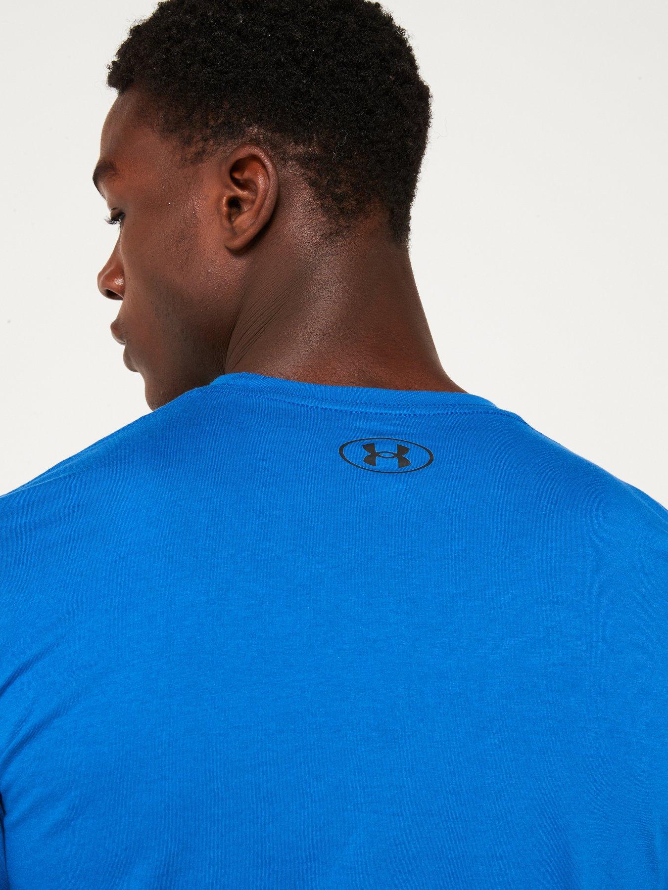 Image 5 of 5 of UNDER ARMOUR Men's Training Sportstyle Left Chest Logo T-Shirt - Blue