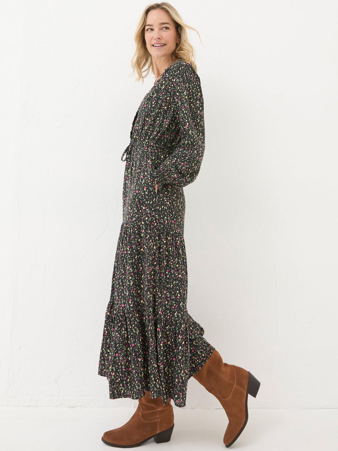 Faya Idra Ditsy Maxi Dress main image 0