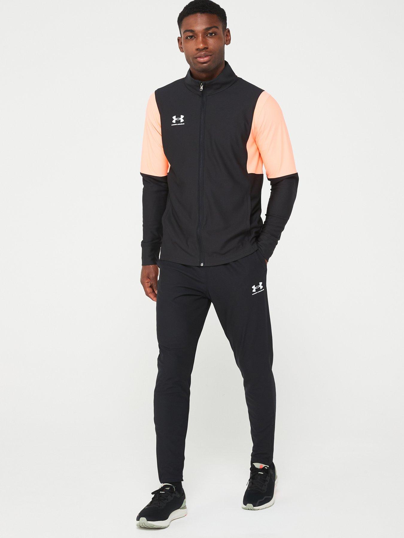 Mens Football Challenger Tracksuit Black