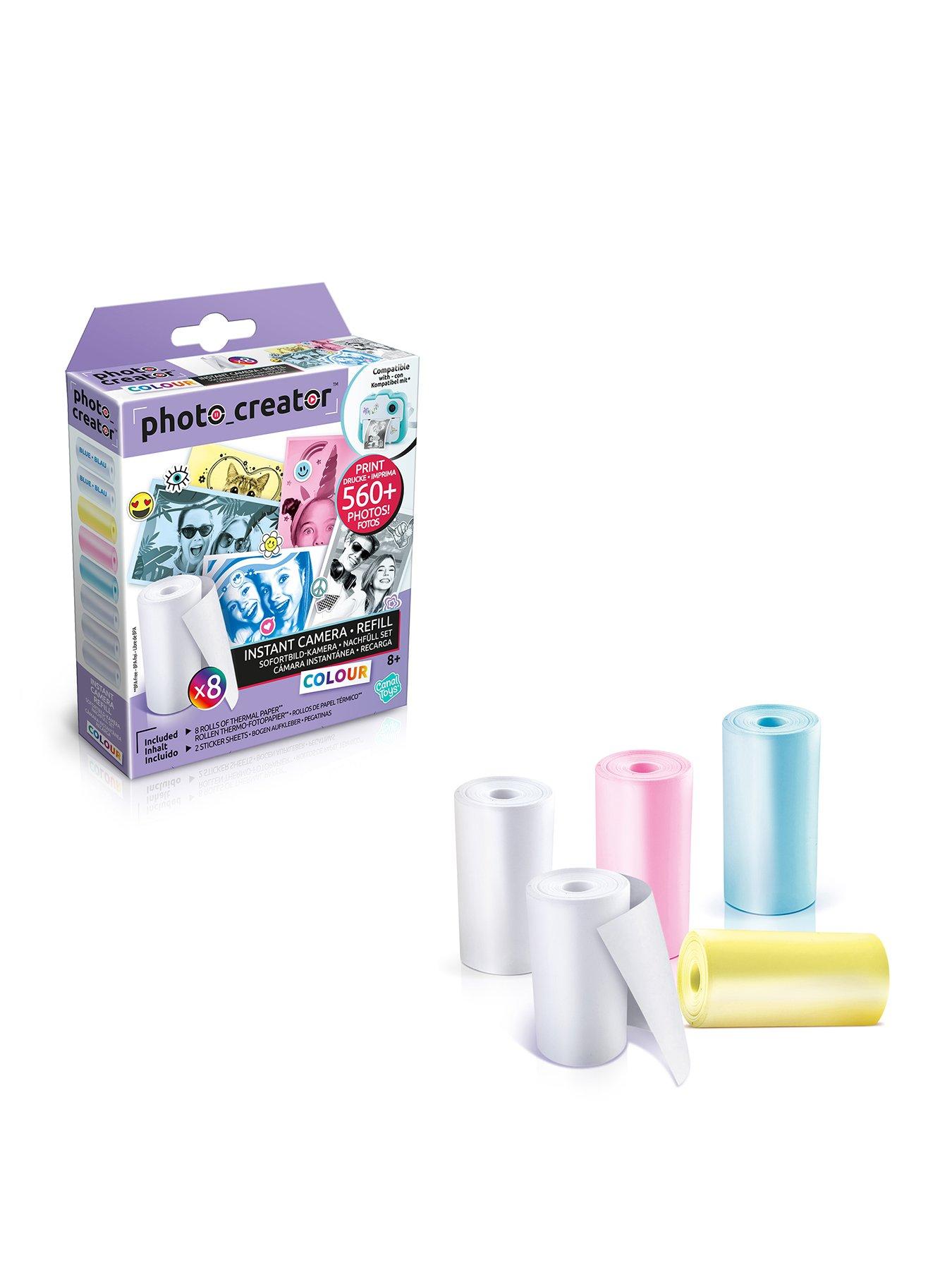 undefined Photo Creator Instant Print Camera Colour Refill Pack (8 pack)