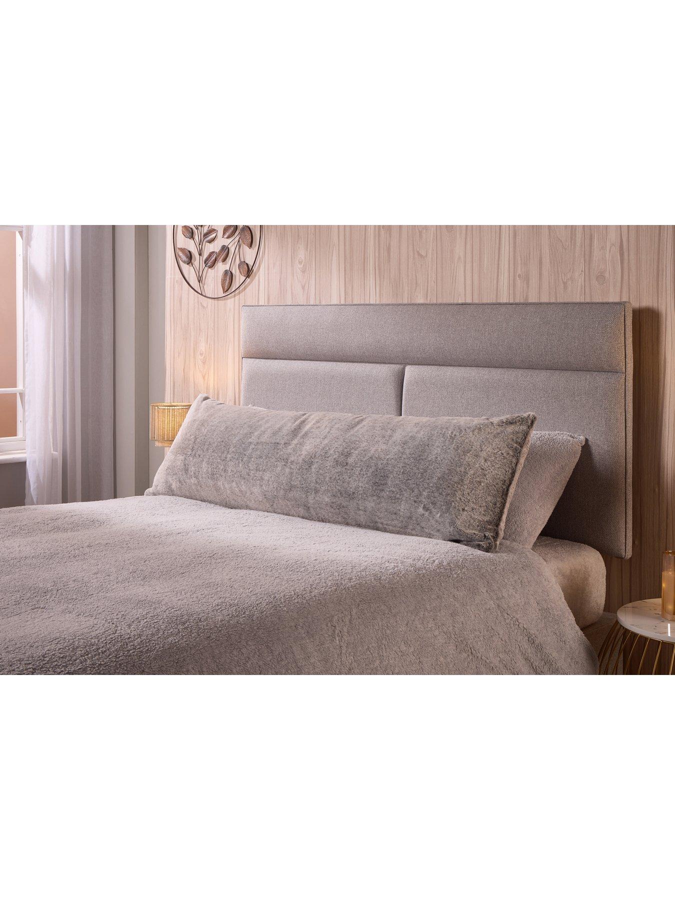 Very Home Luxury Faux Fur Bolster Pillow Very