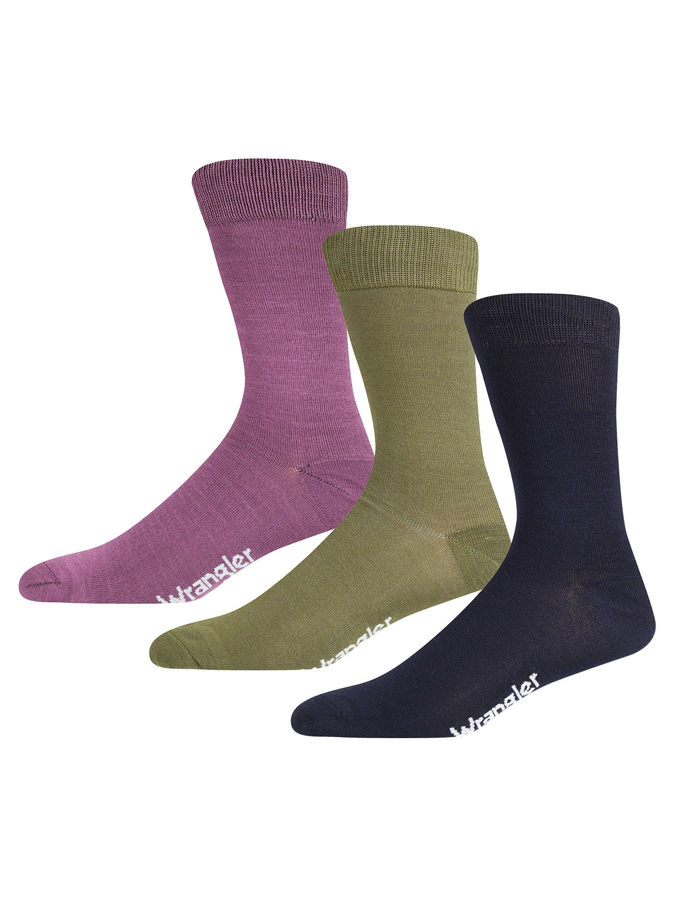 undefined 3-Pack Crew Socks - Multi