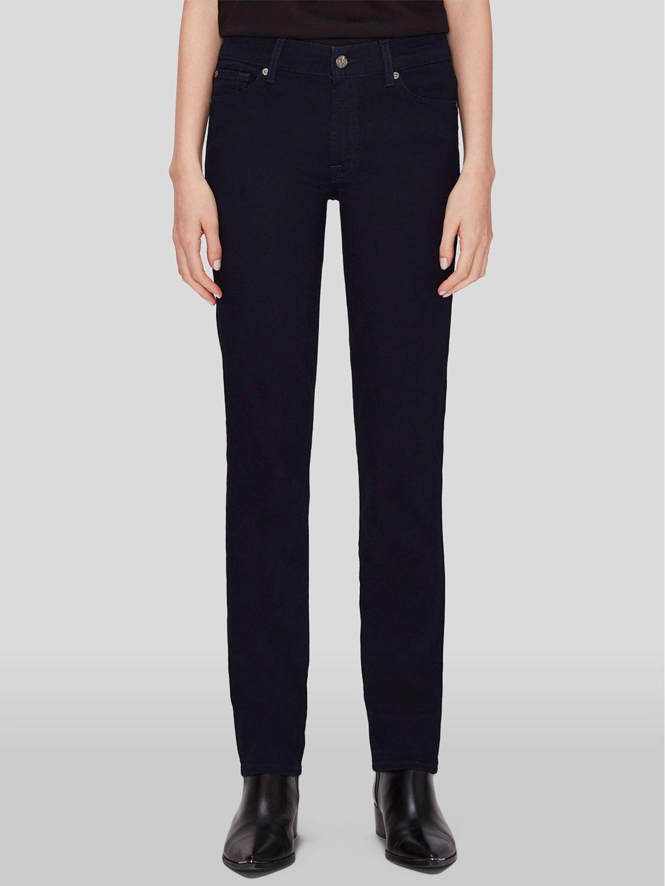 Jeans 7 FOR ALL MANKIND Roxanne Dark – Taille 12 Fille, Neuf Avec étiquettes