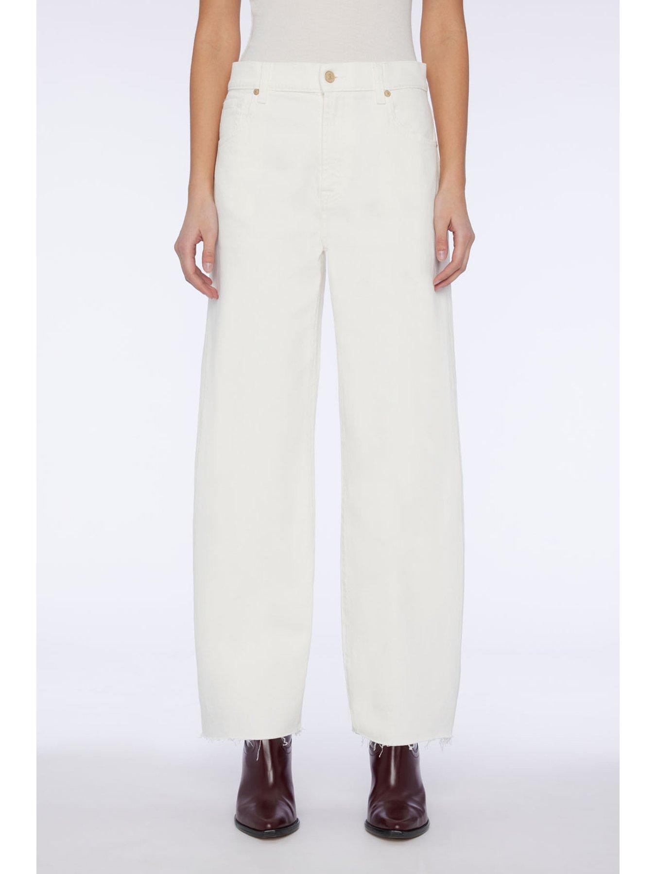 undefined Vintage Wide Leg Jeans - White