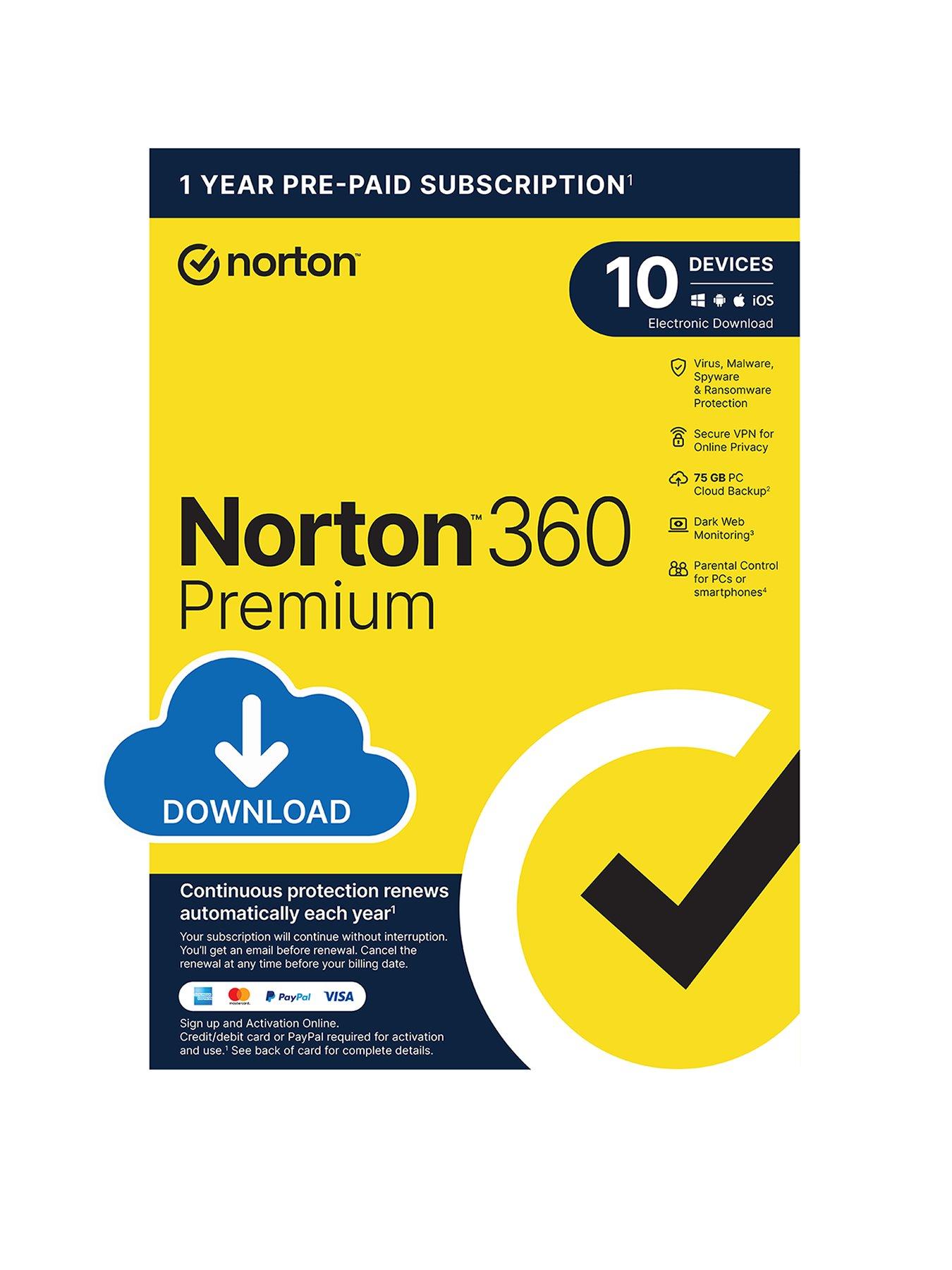 Image of Norton 360 Premium 2024 for 10 Devices