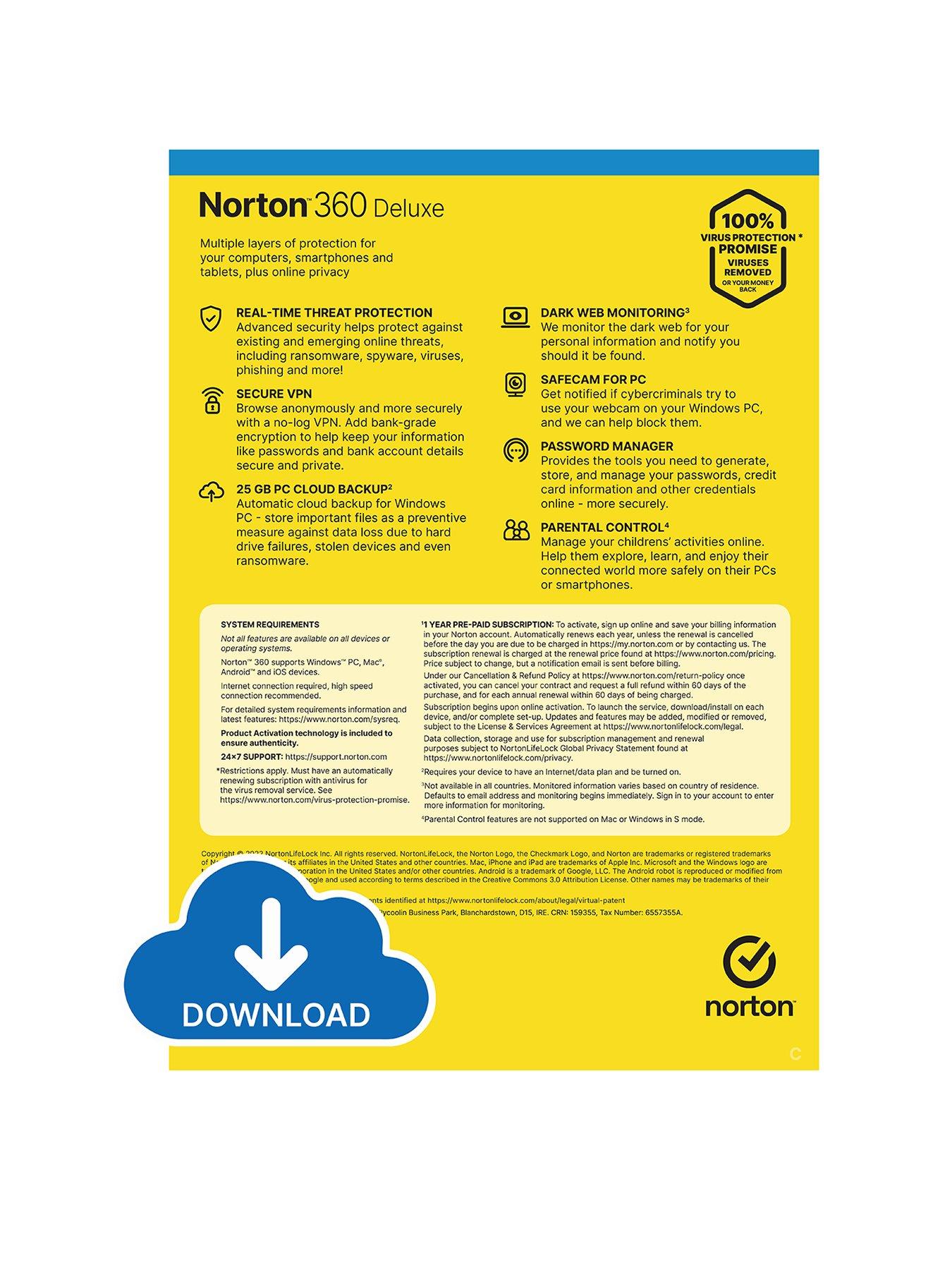 Image 2 of 2 of Norton 360 Deluxe 2024 for 3 Devices