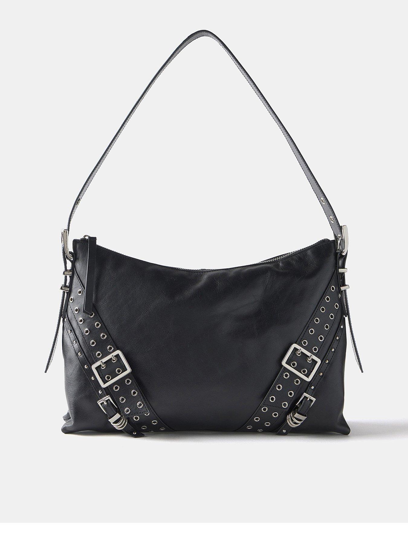 Megan Leather Buckle Bag