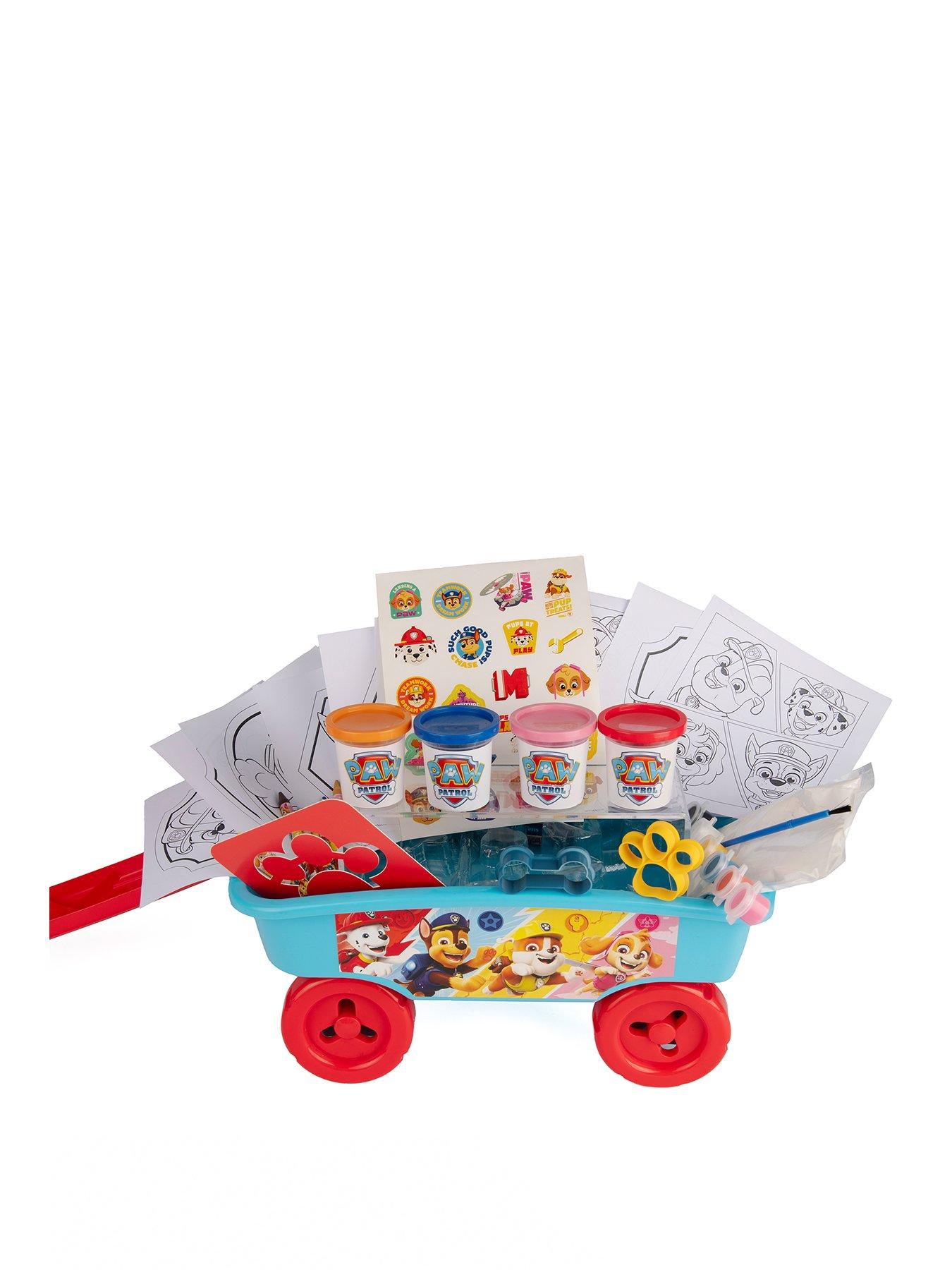 Paw patrol pull along wagon online