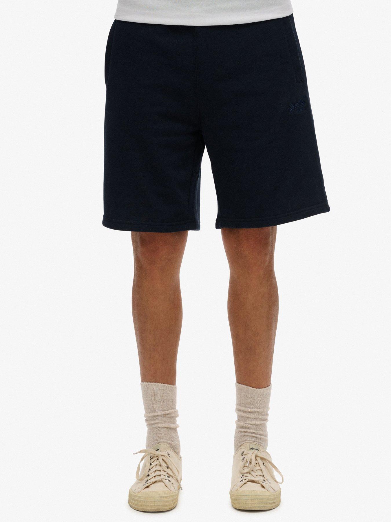 undefined Essential Logo Jersey Shorts - Navy