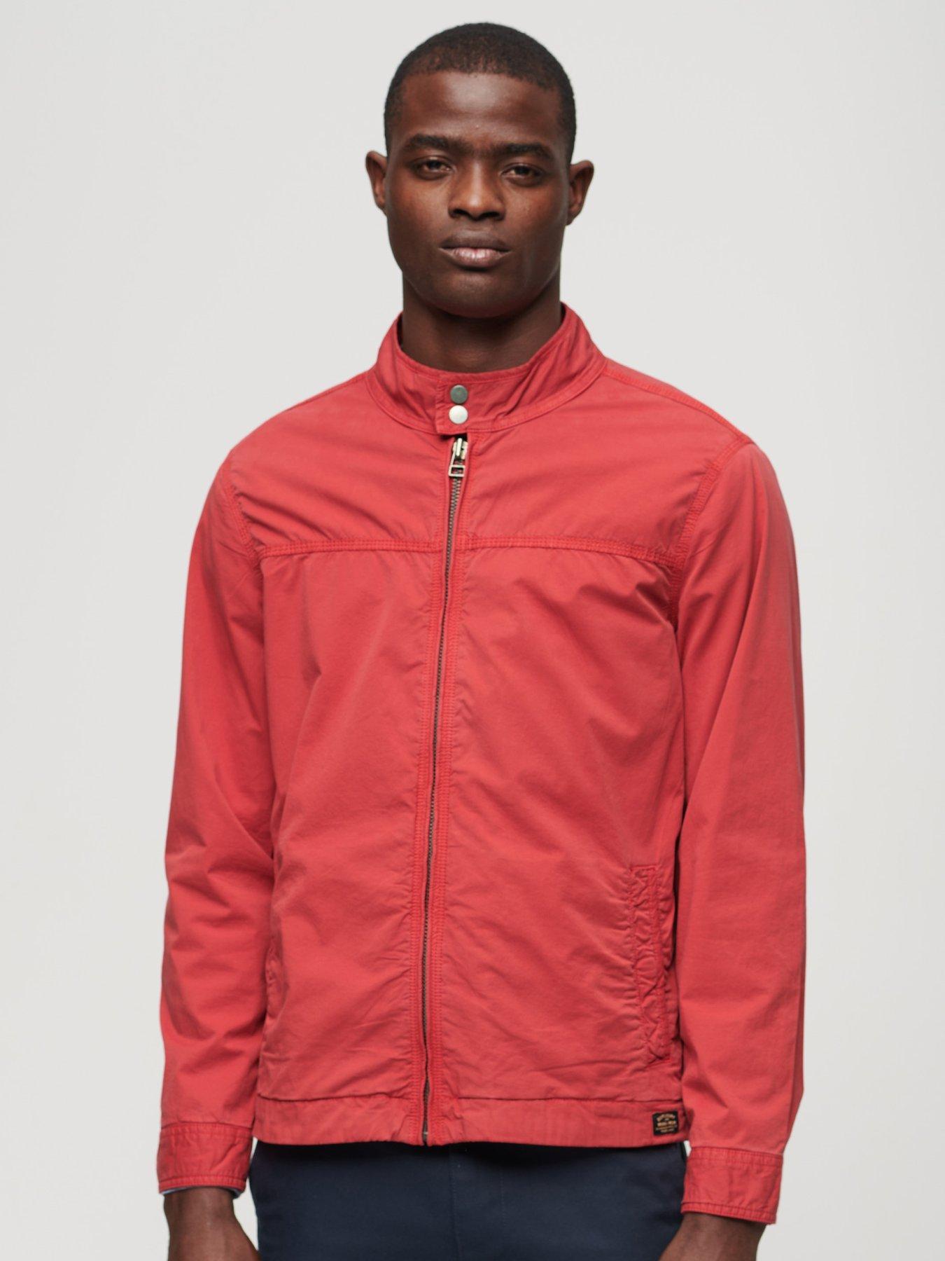 Superdry Classic Harrington Jacket Red Very