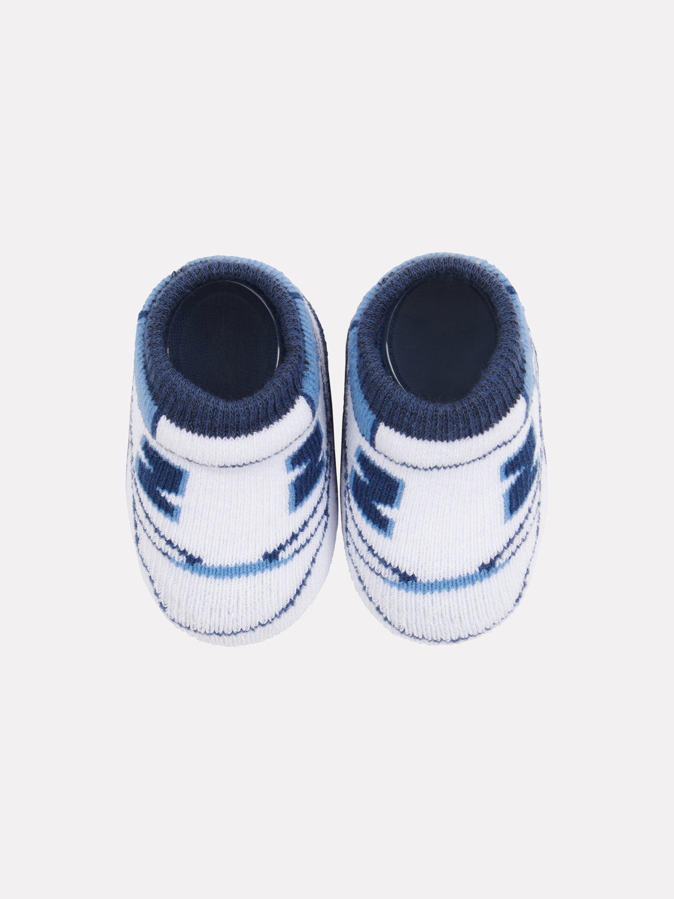 Image 3 of 4 of New Balance Infants Classics 2 Pack Bootie Set - Navy
