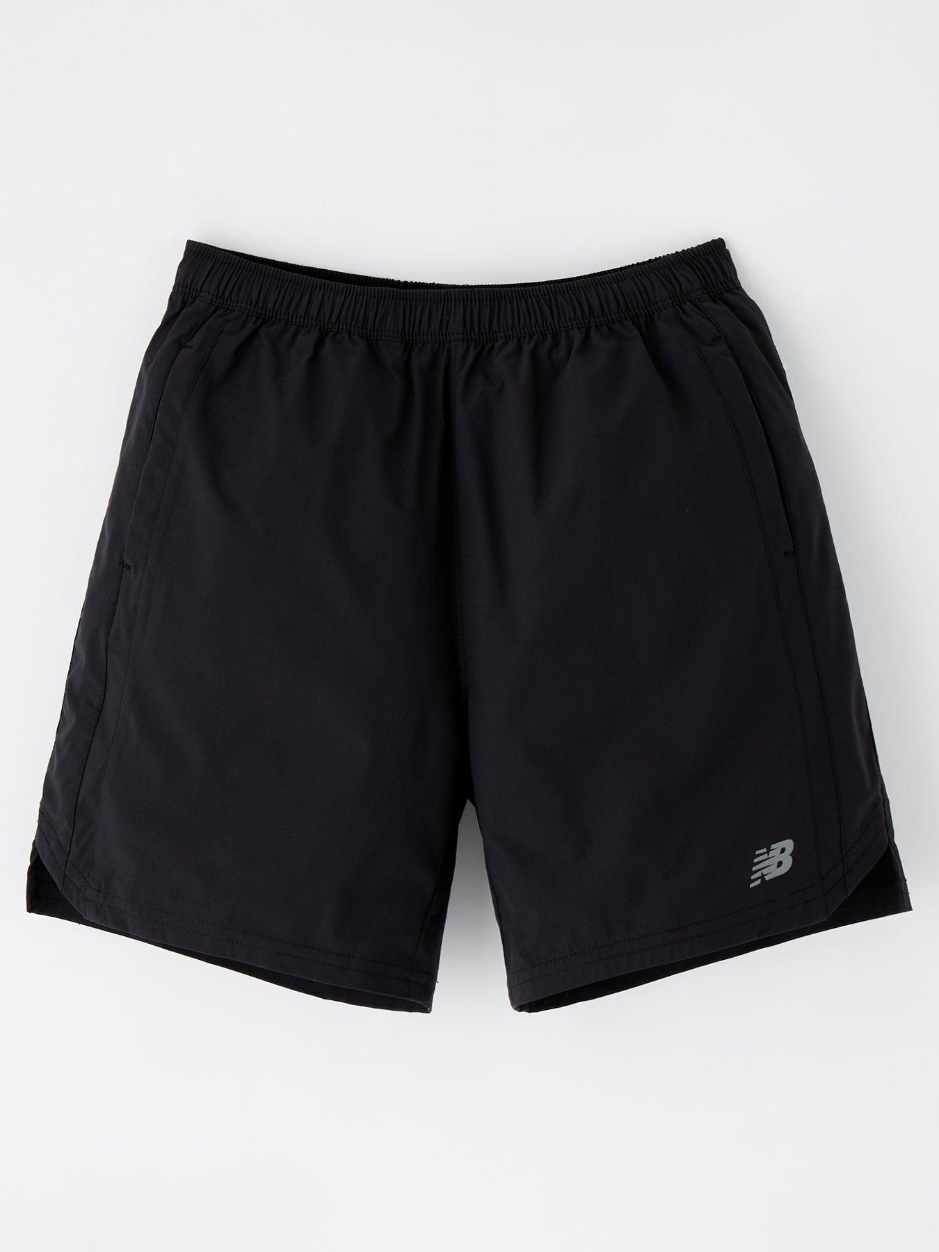 New Balance Junior Boys Athletics Shorts - Black