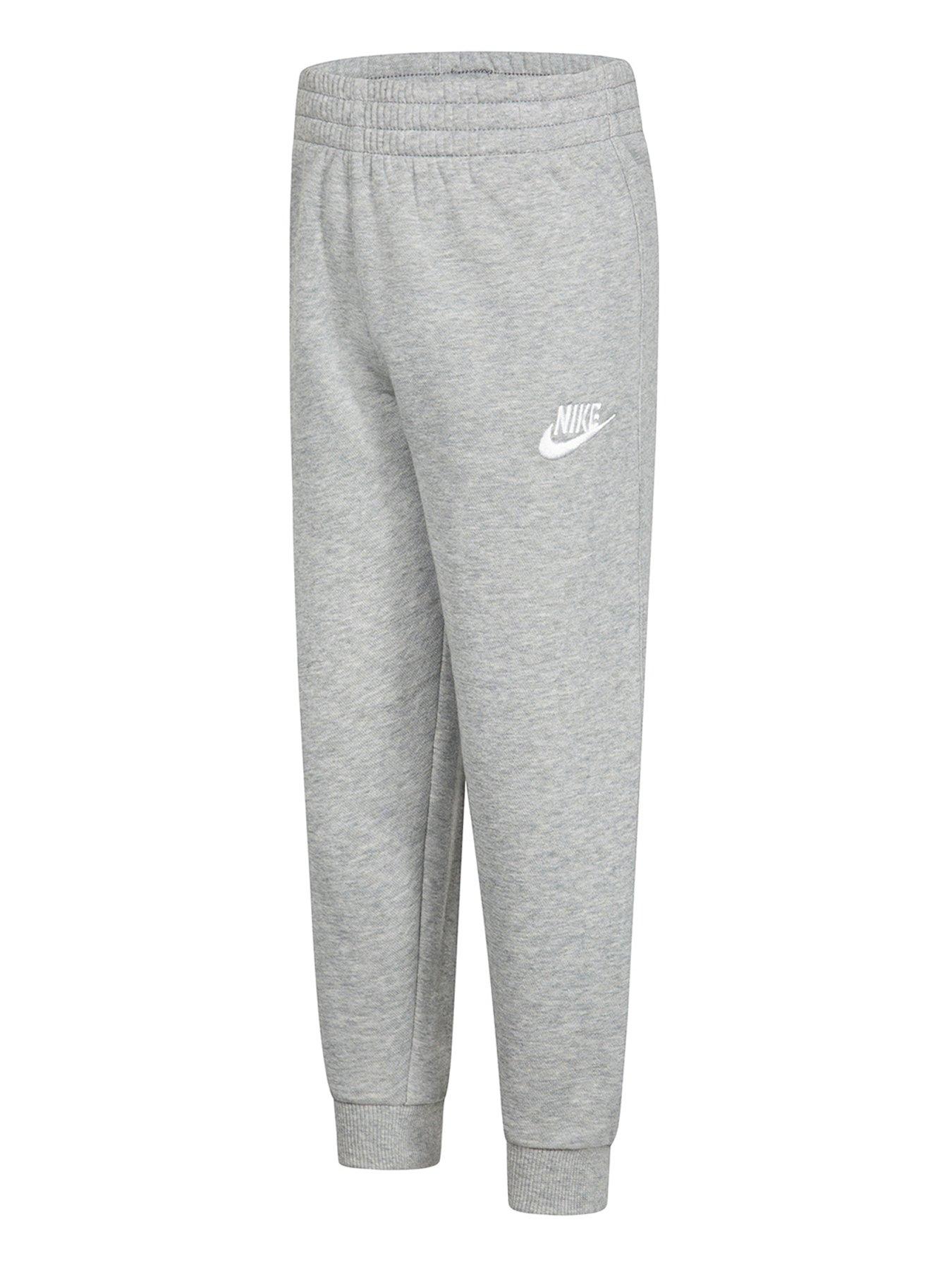 Grey nike joggers boys on sale