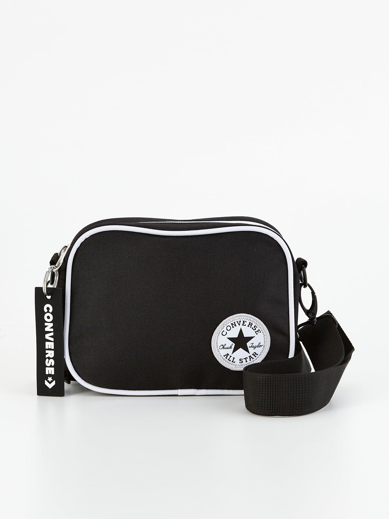 Converse Older Girls Camera Bag Black Very