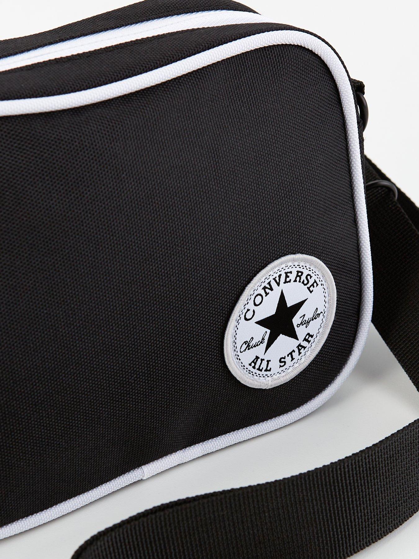 Converse Older Girls Camera Bag Black Very