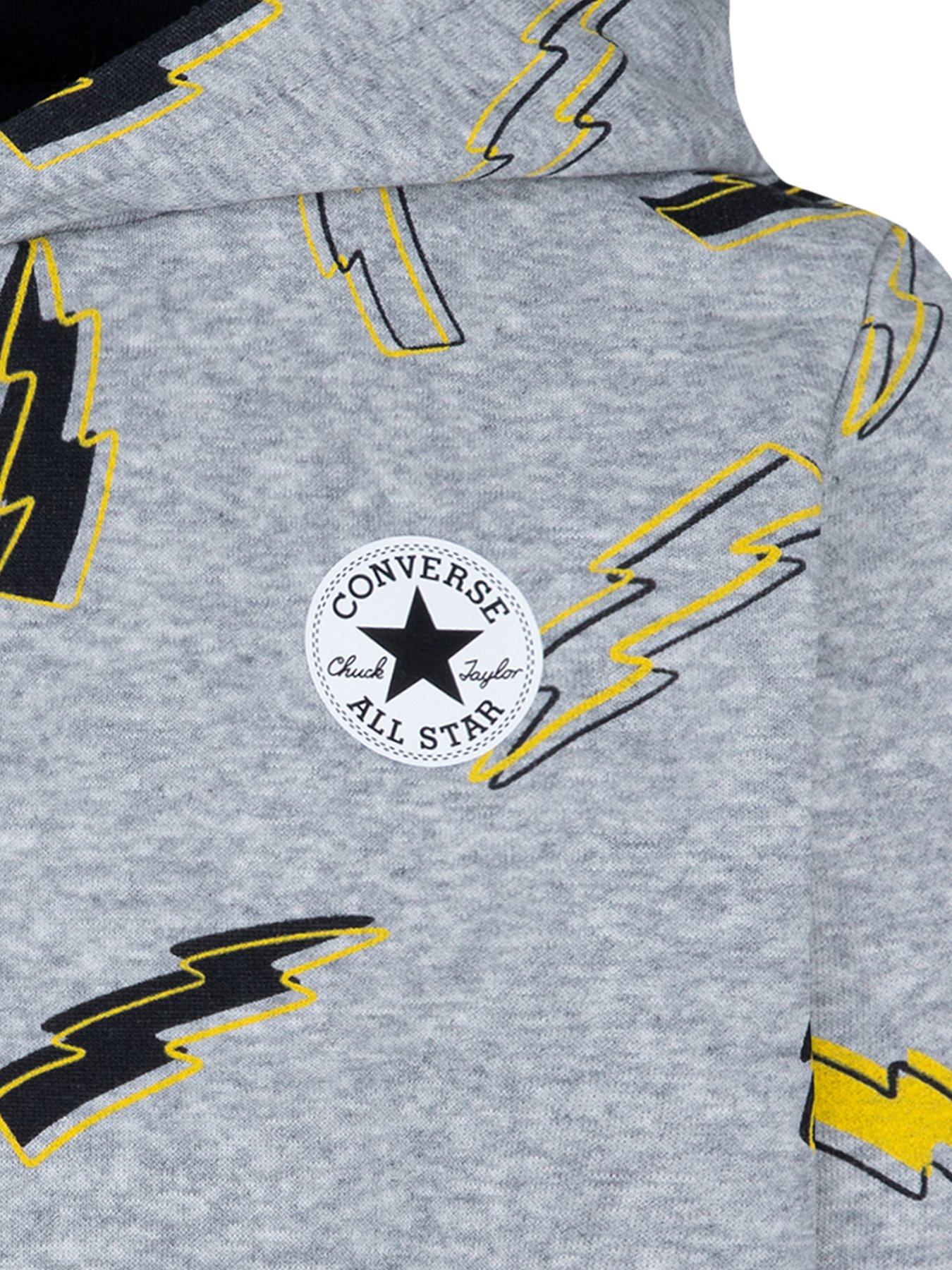 Converse hoodie yellow hotsell