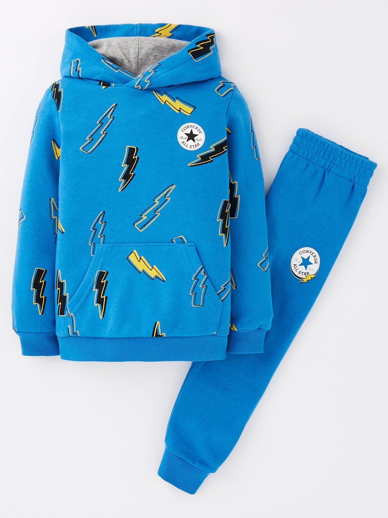 Hoodie converse blue online