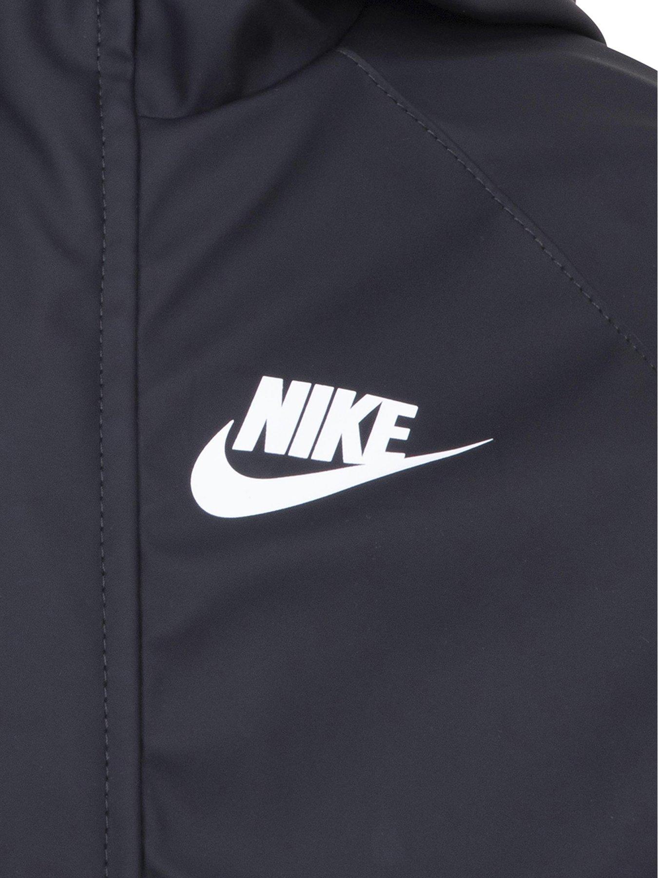 Younger Unisex Rain Jacket Black