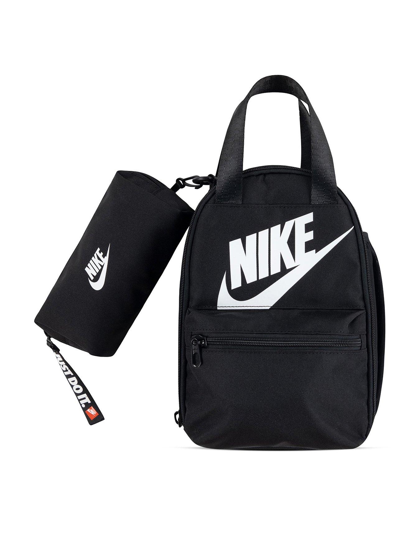 Nike Older Unisex Lunch Tote Pencil Bag Black Very