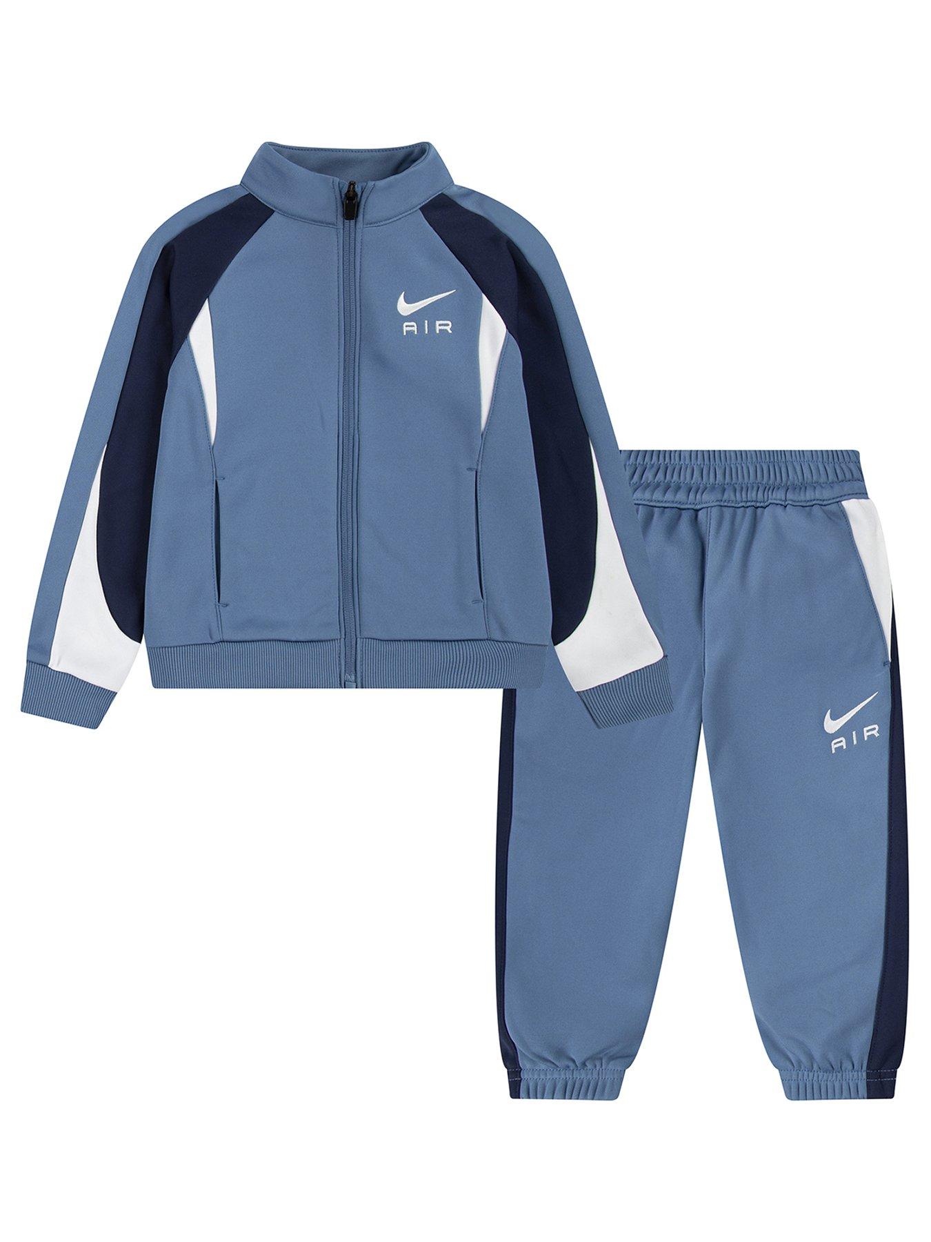 Nike Younger Boys Air Propus Tracksuit Dark Grey Very