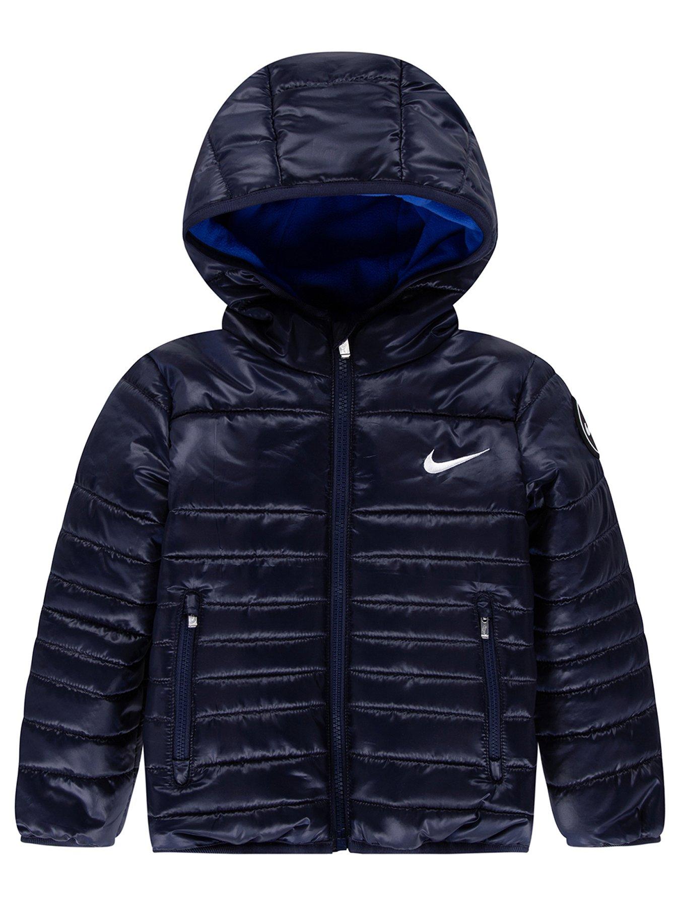 Boys padded nike coat best sale