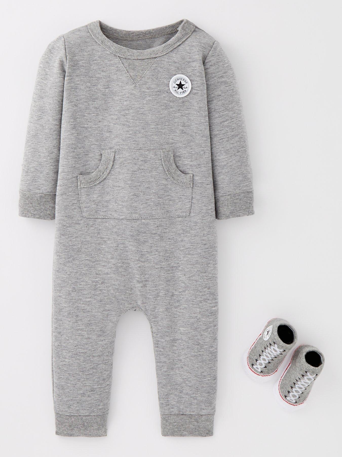 Baby Clothes Converse Grey Baby Kids Very