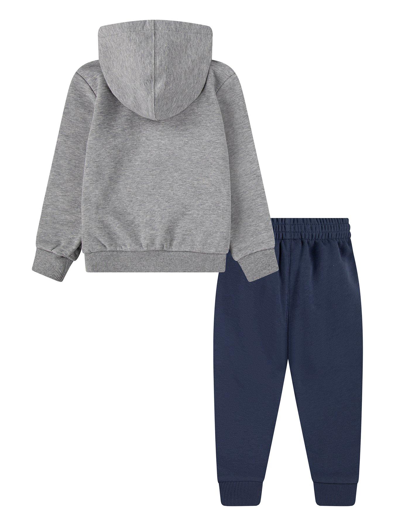 Converse Younger Boys Dissected Chuck Patch Fleece Hoodie Jogger Set Navy Very