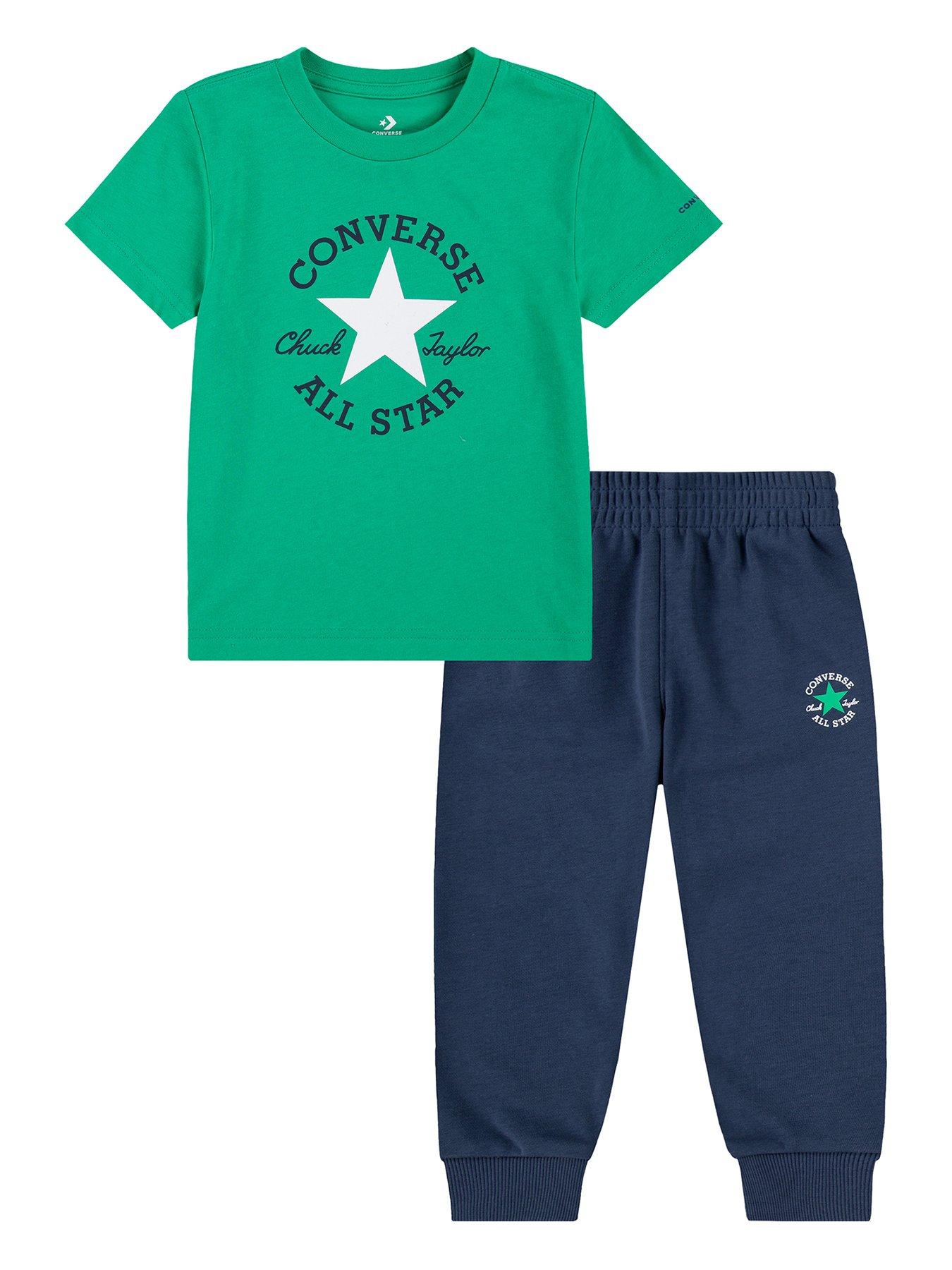 Navy converse joggers hotsell