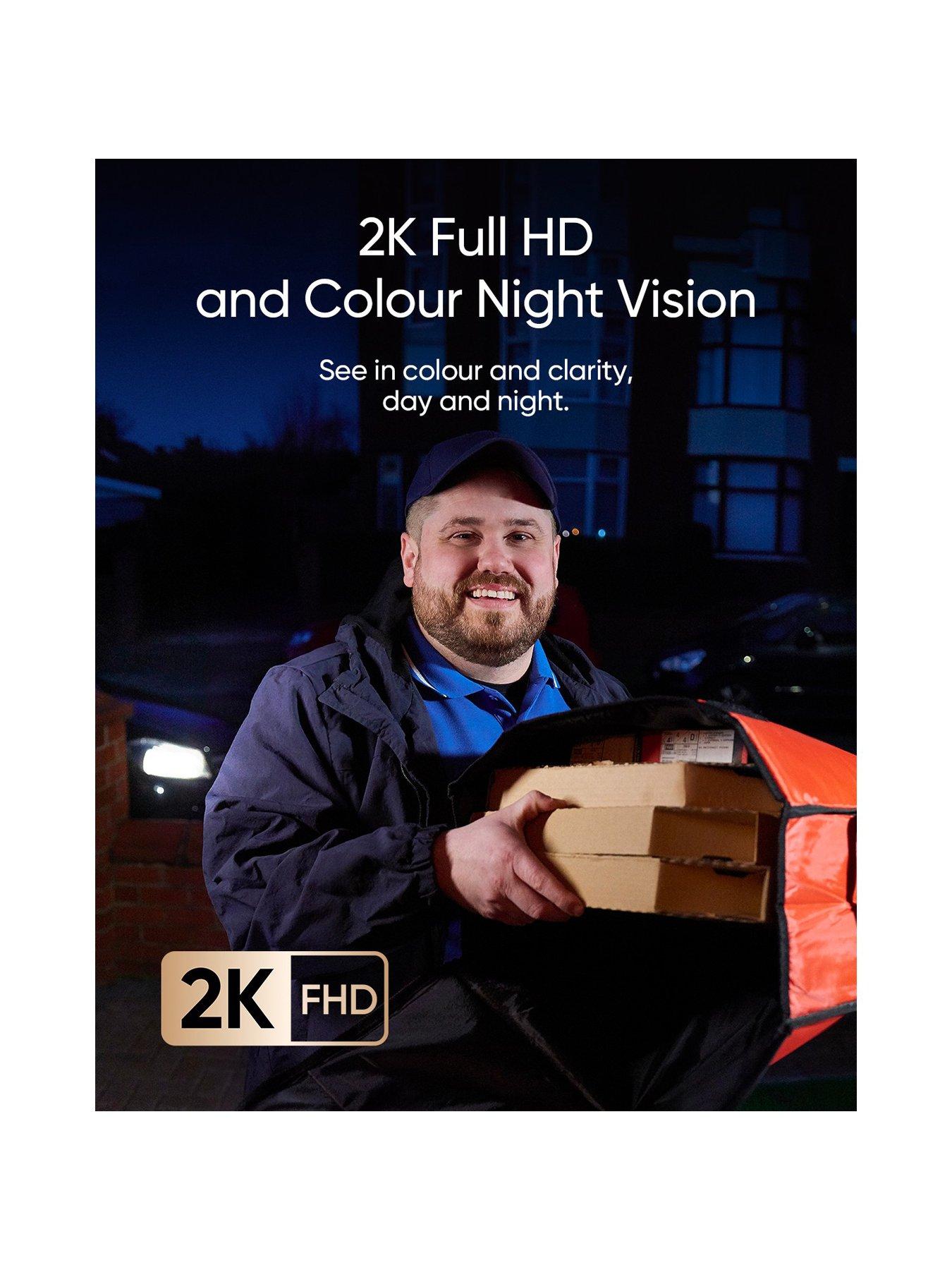 Image 6 of 8 of Eufy Video Doorbell E340 With Chime, 2K, Dual Lens, No Monthly Fee, Colour Night Vision, Two-Way Audio