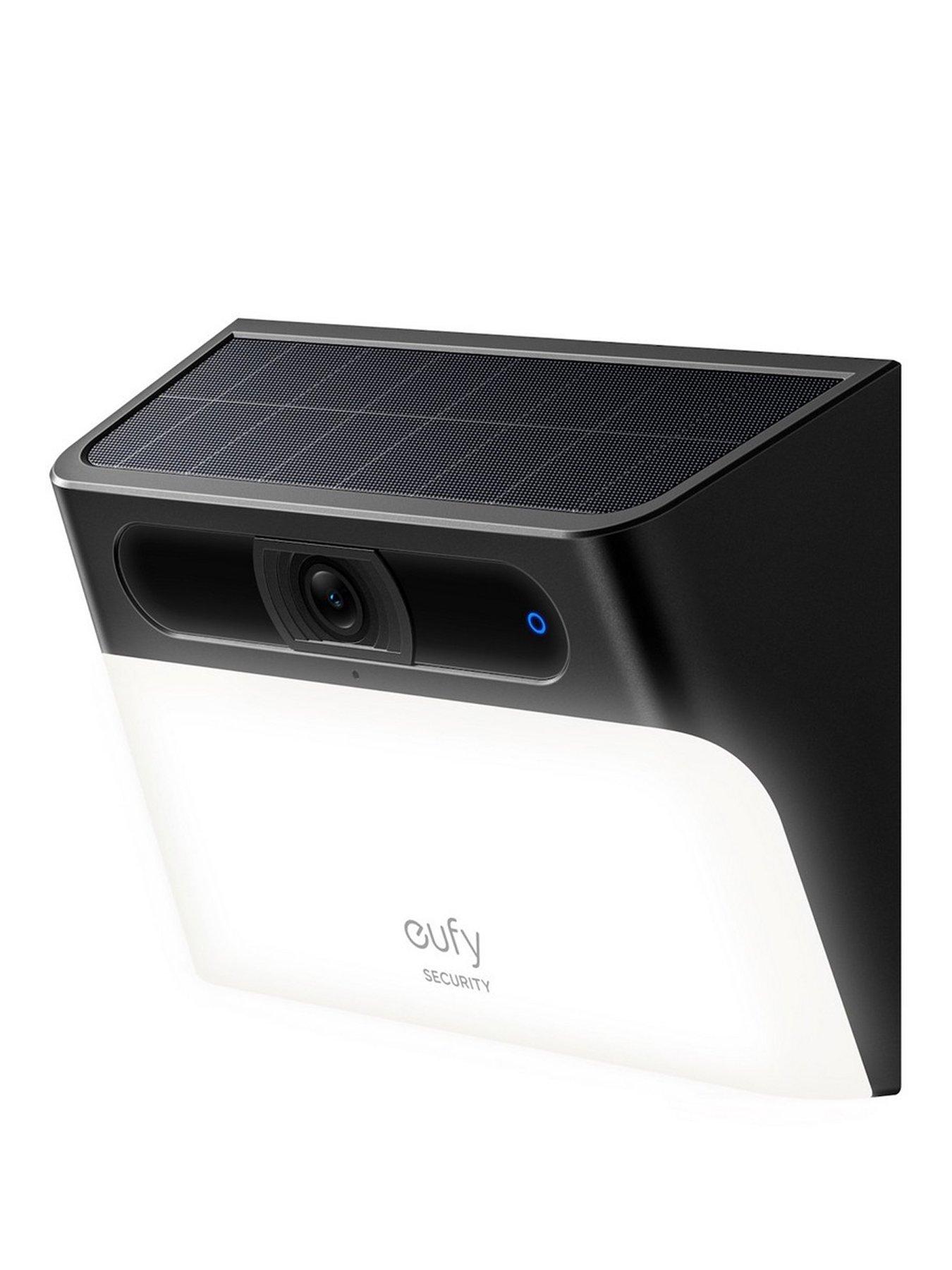 Eufy Solar Wall Light Cam 2K with No Monthly Fee, Solar Panel, Colour Night Vision