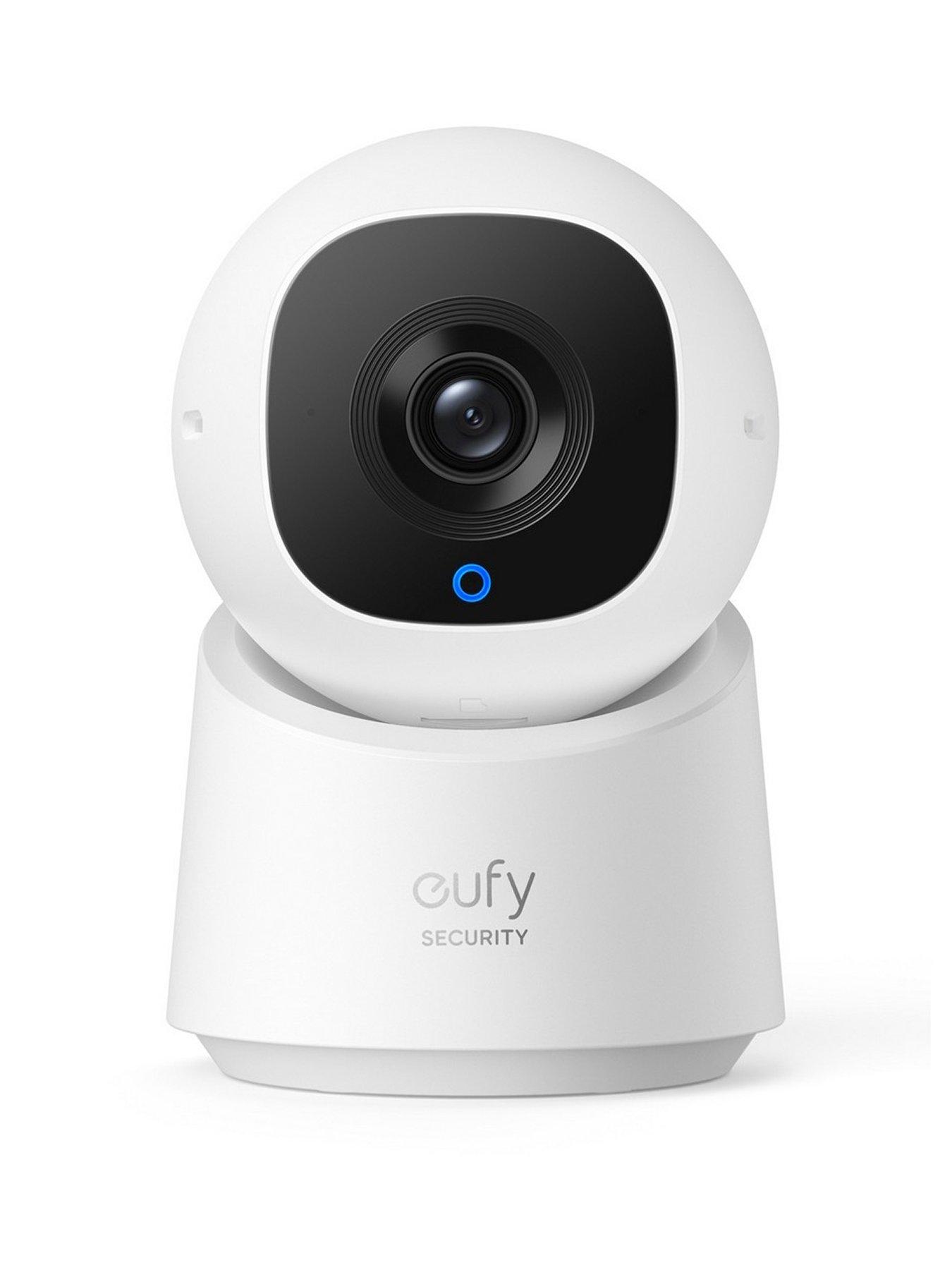 Eufy Indoor Cam C220, 360° Pan  &  Tilt 2K Camera, No Monthly Fee, Human Detection and Motion Tracking