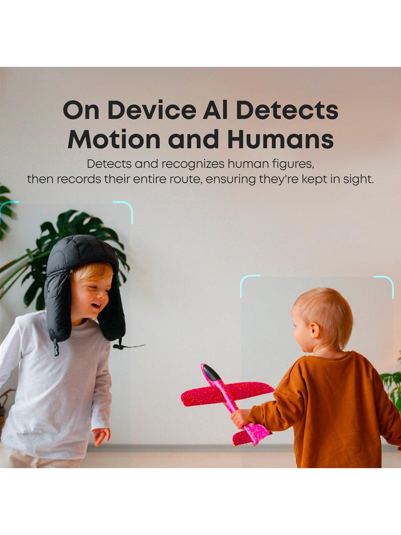 Image 5 of 7 of Eufy Indoor Cam C220, 360&deg; Pan &amp; Tilt 2K Camera, No Monthly Fee, Human Detection and Motion Tracking