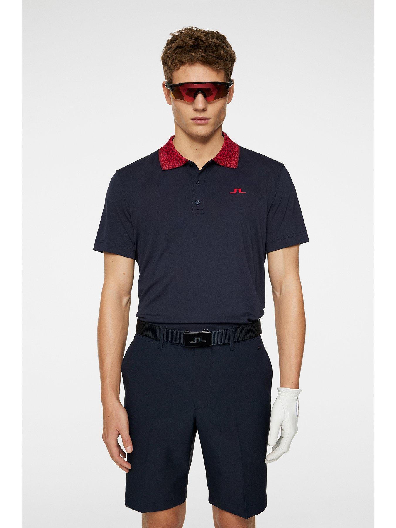 undefined Mens Golf Glen Regular Fit Polo - Navy