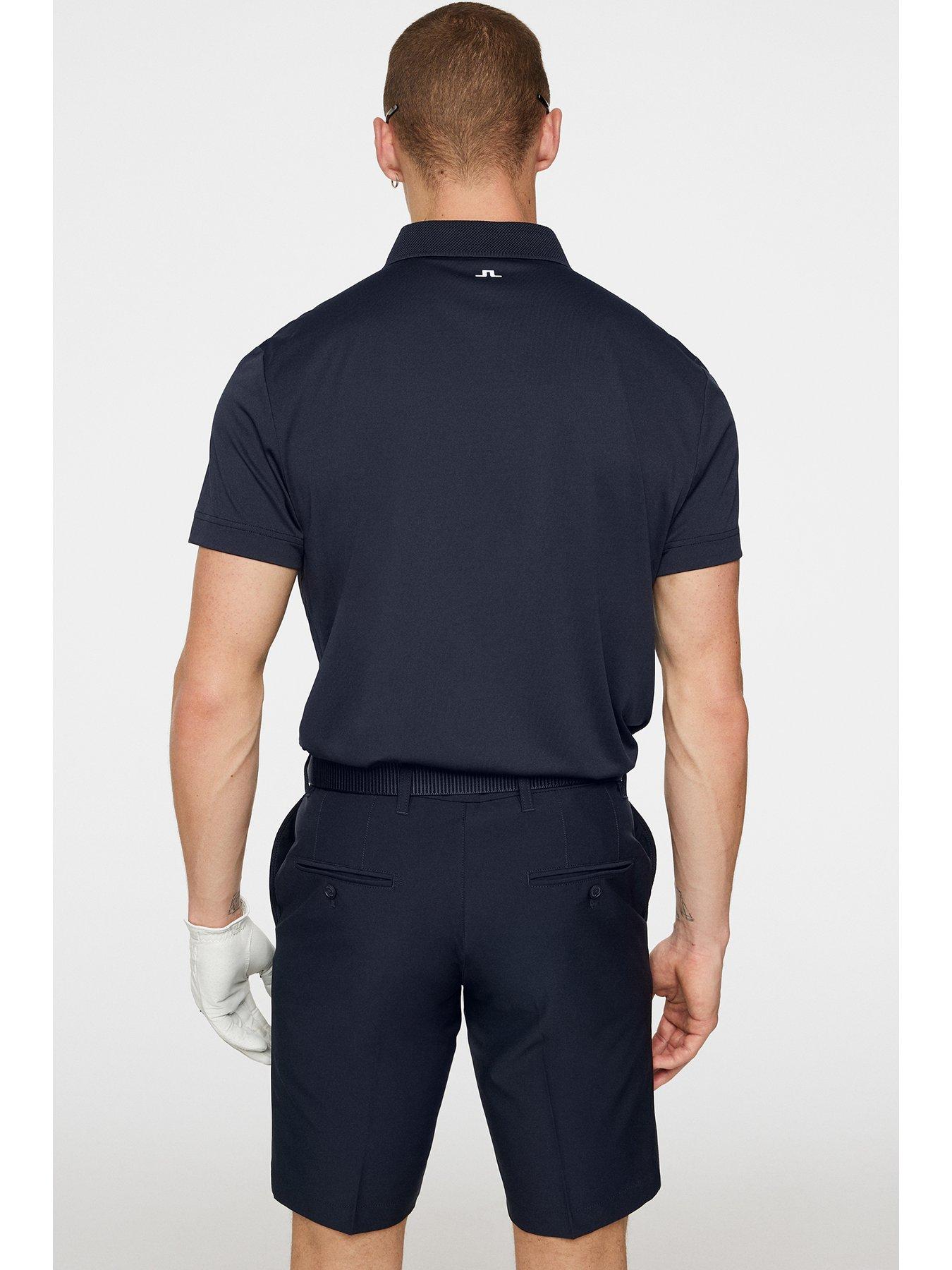 Image 2 of 4 of J LINDEBERG Mens Golf Wince Reg Fit Polo - Black