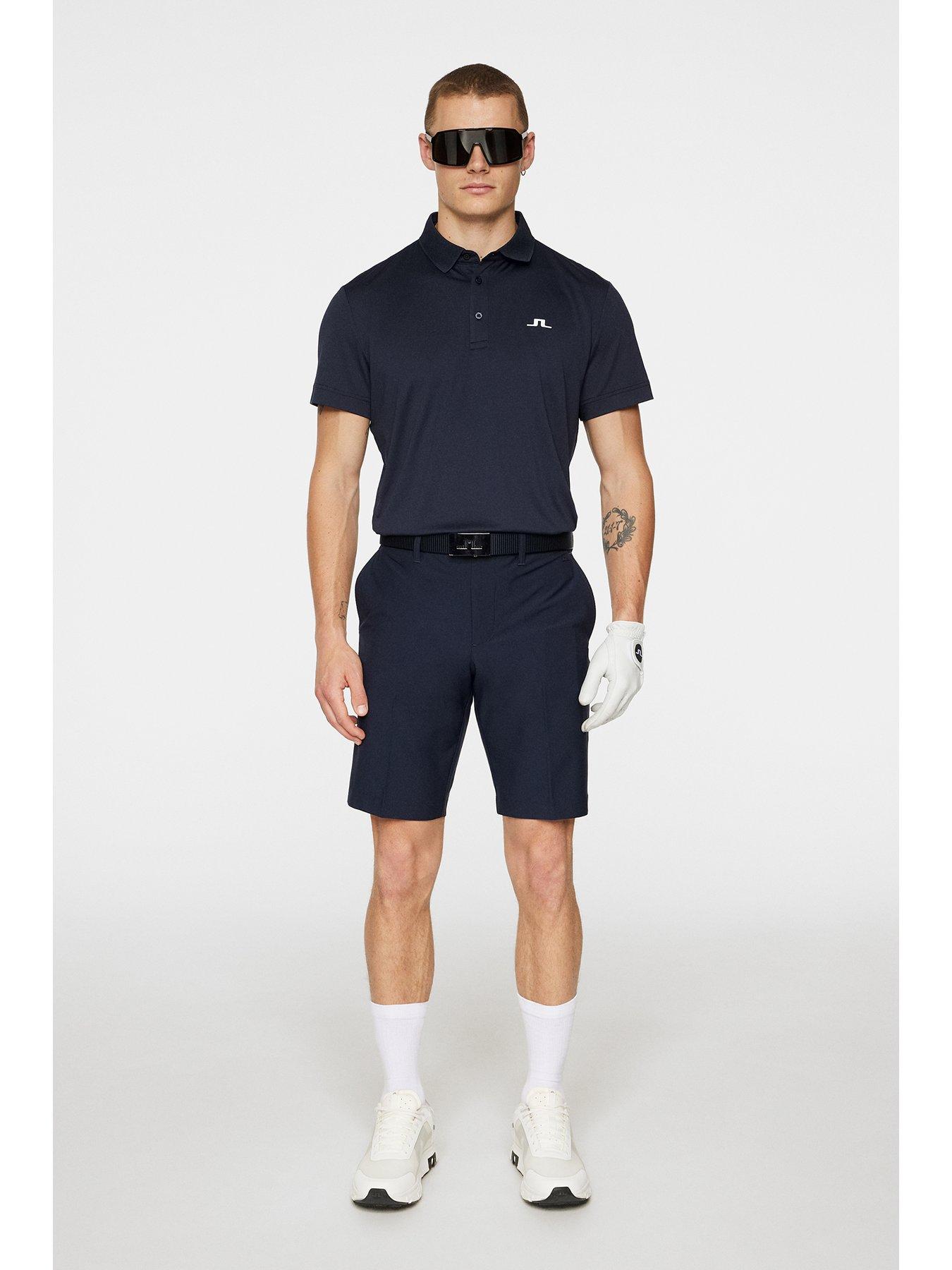 Image 3 of 4 of J LINDEBERG Mens Golf Wince Reg Fit Polo - Black