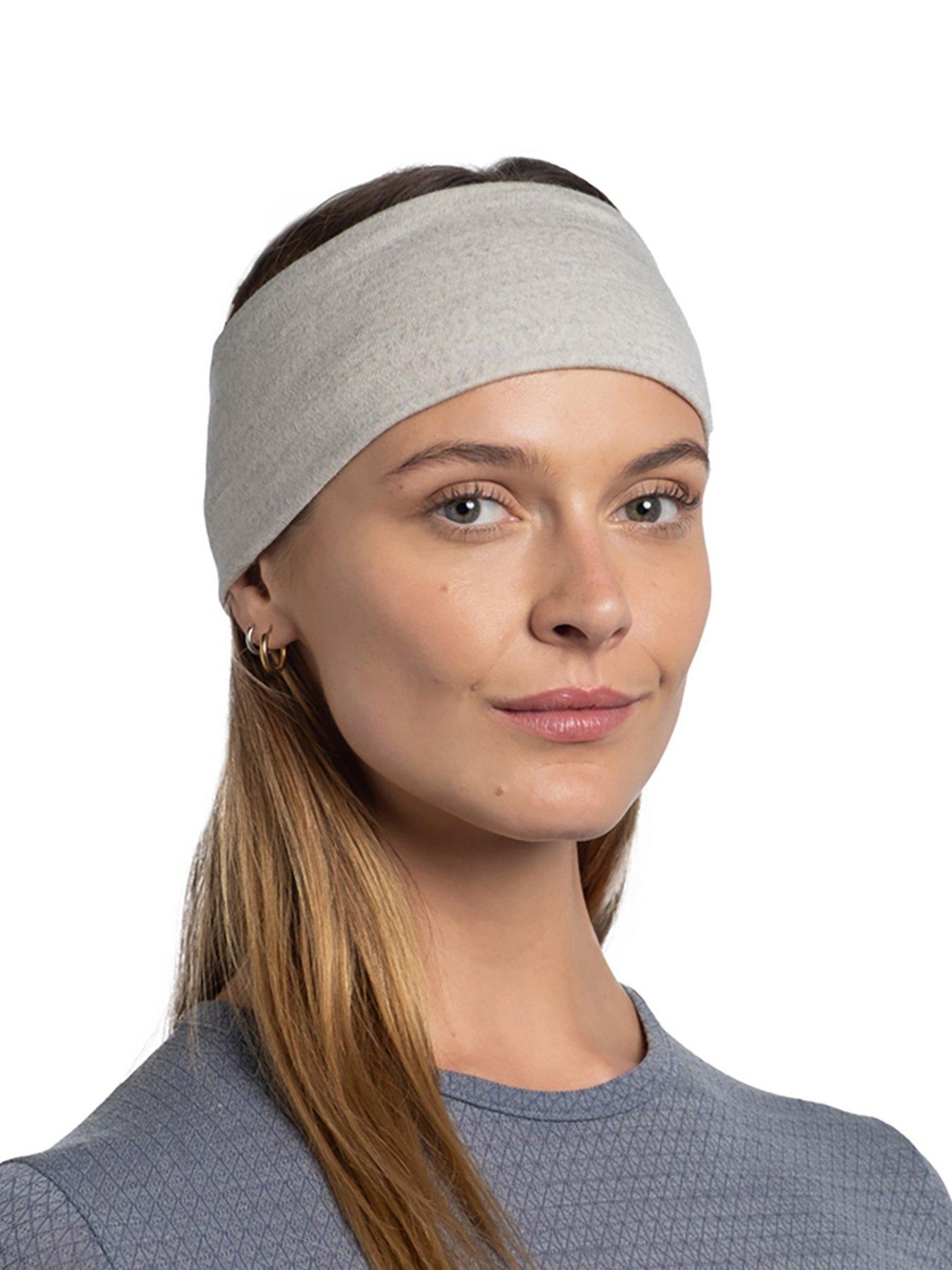 Image 2 of 3 of Buff Unisex Merino Wide Headband Solid Cloud - Grey