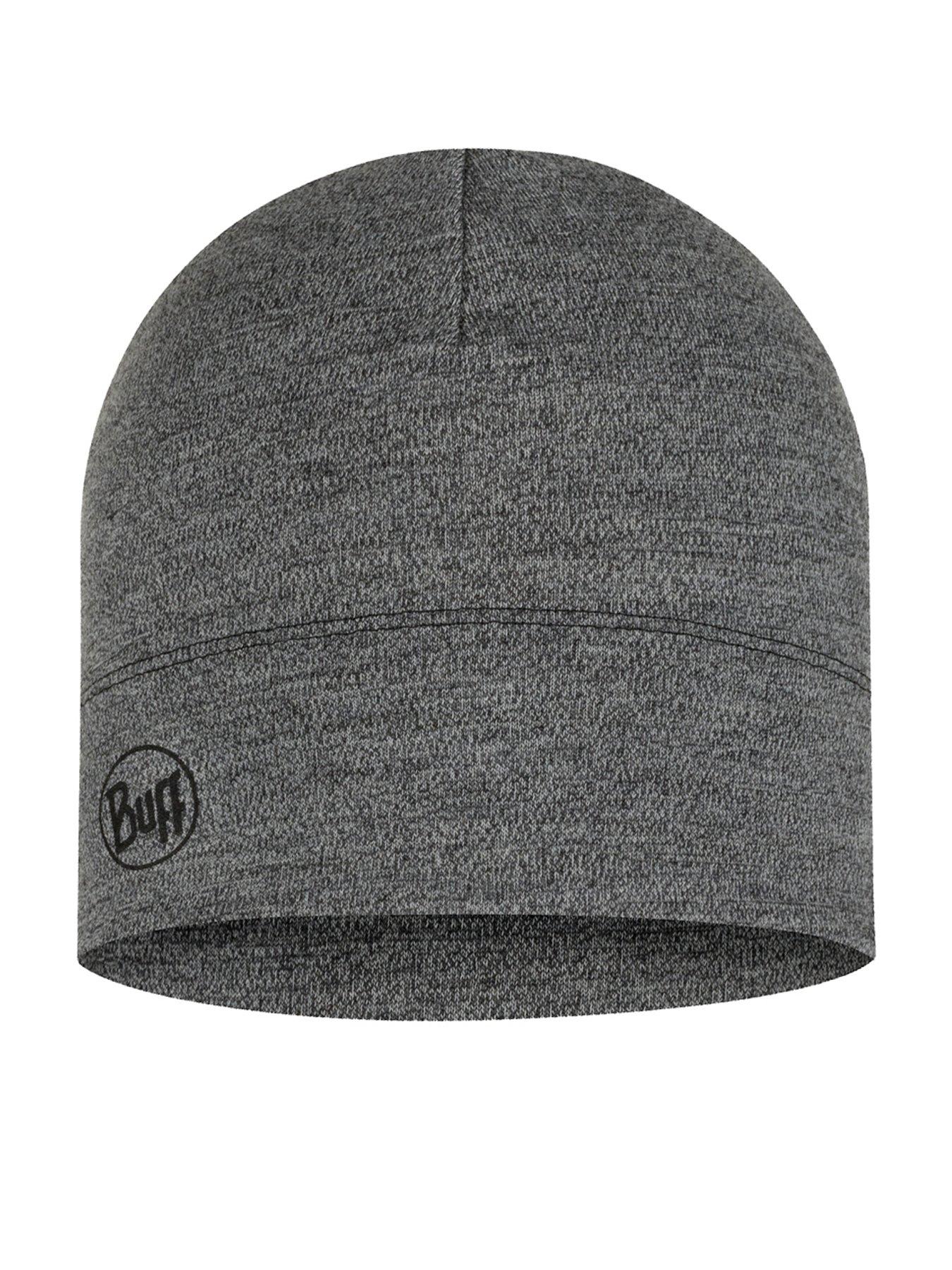Buff Unisex Merino Midweight Beanie Melange Light Grey - Light Grey