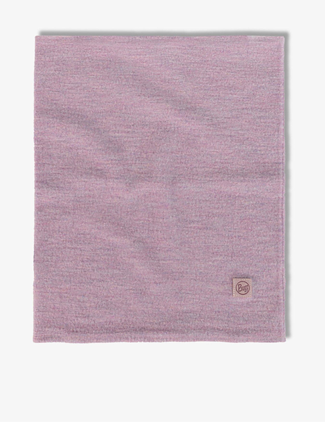 Buff Unisex Merino Fleece Solid Neck Warmer - Light Purple
