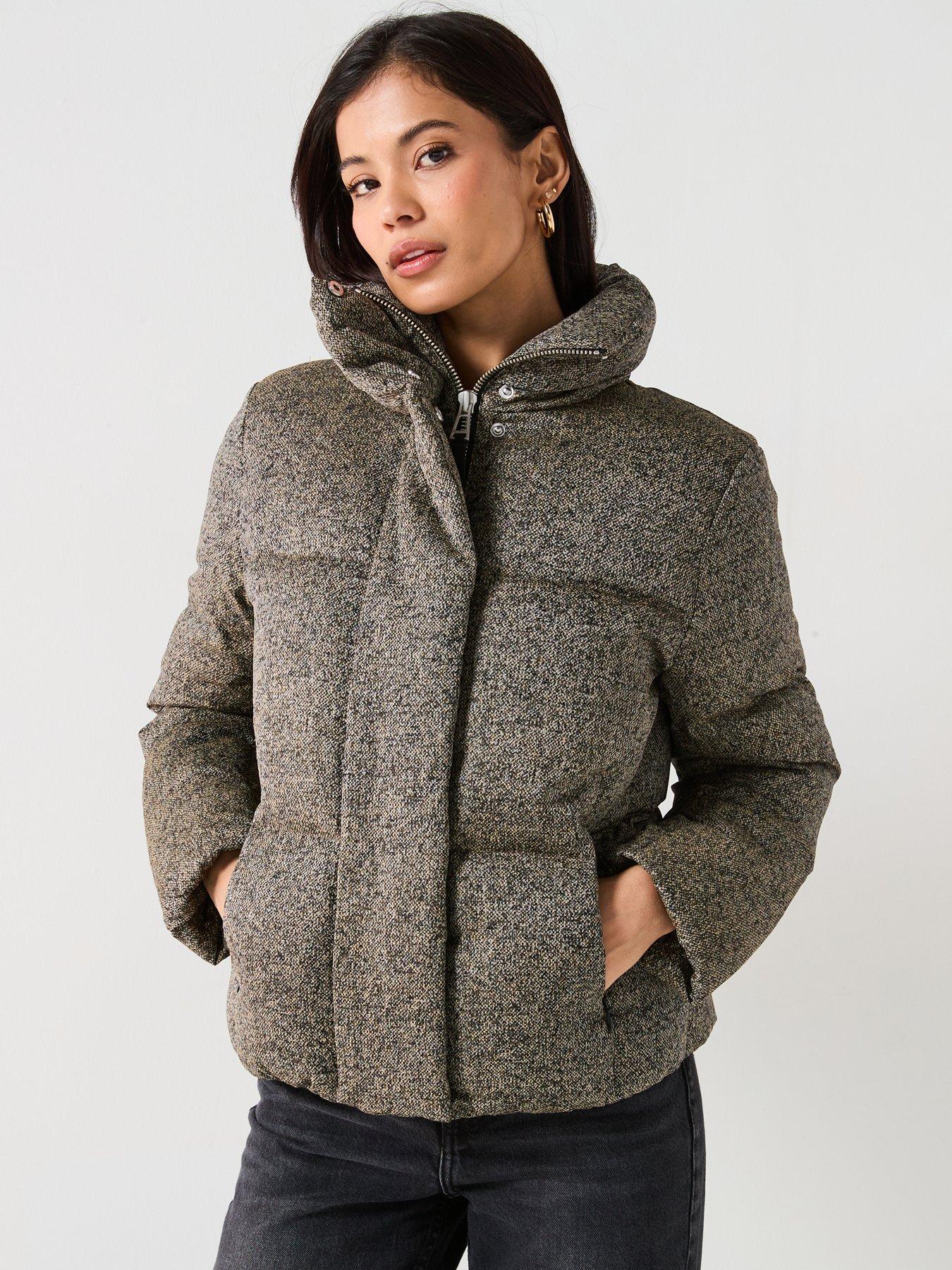 undefined Juniper Padded Jacket - Dark Brown
