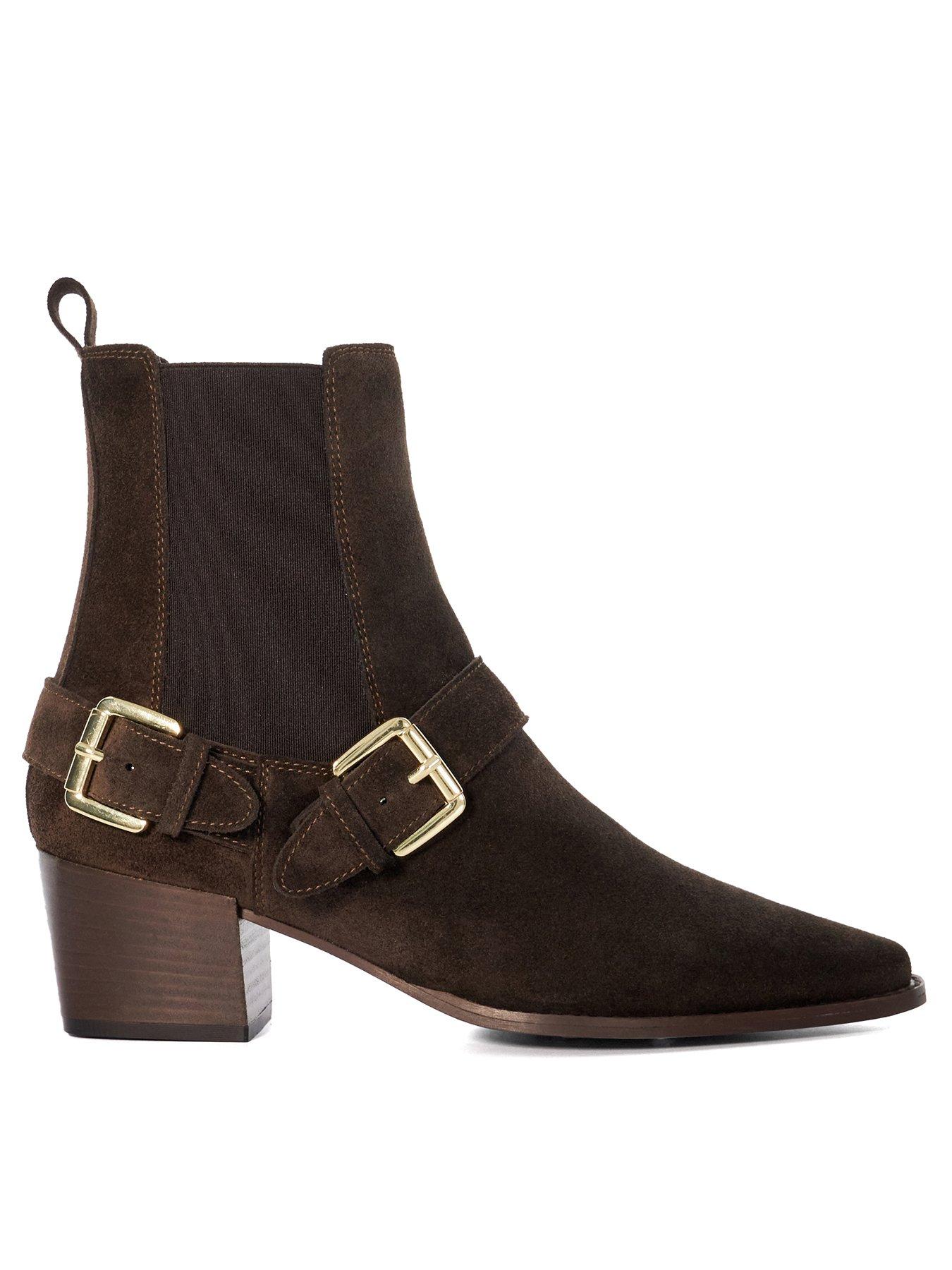 Dune buckle boots best sale