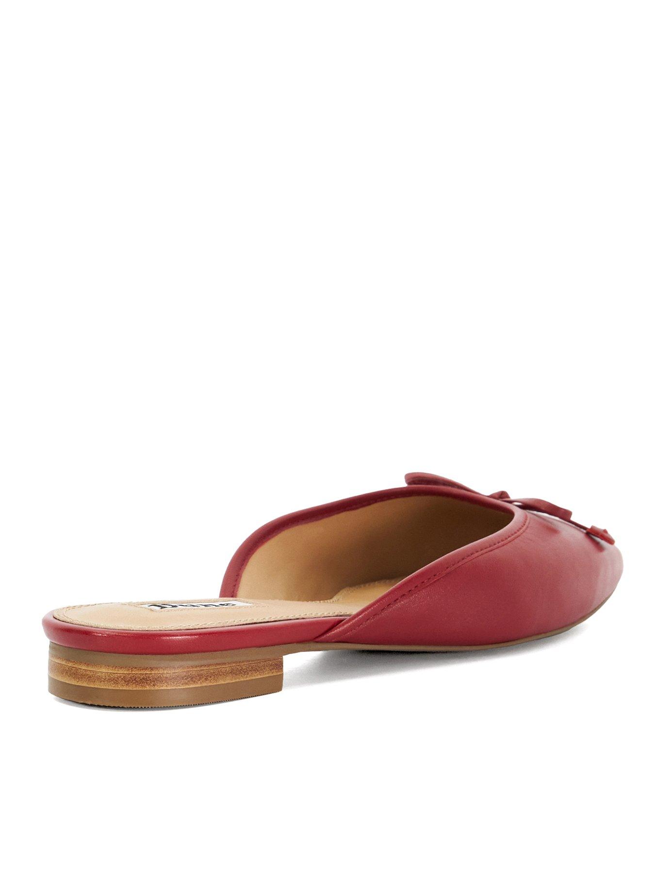 Dune flat mules clearance