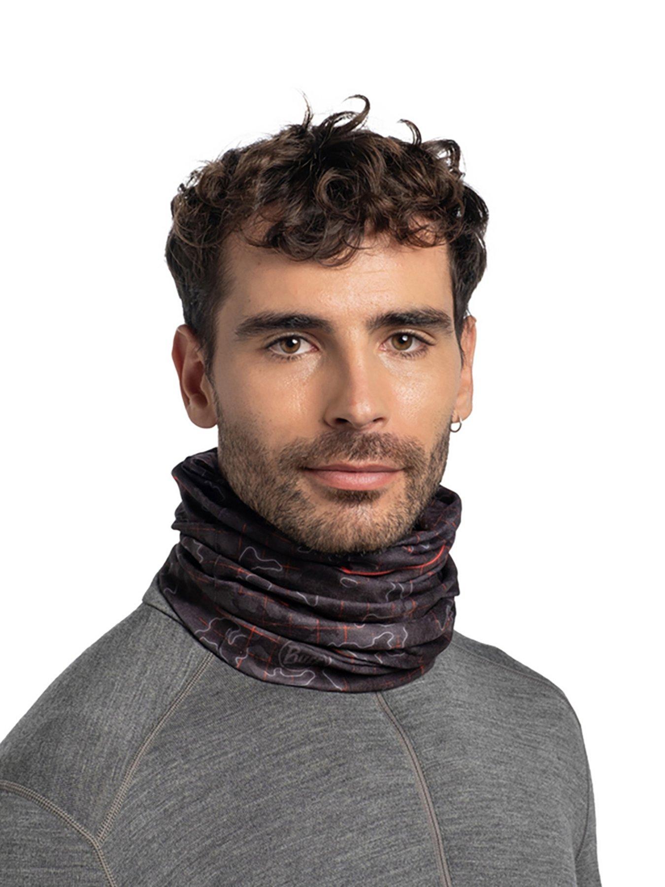 Buff Unisex In Lana Merino Leggera: Fascia Multifunzione Da Collo, Passamontagna E Berretto, Traspirante E Anti Odore, Unica Taglia