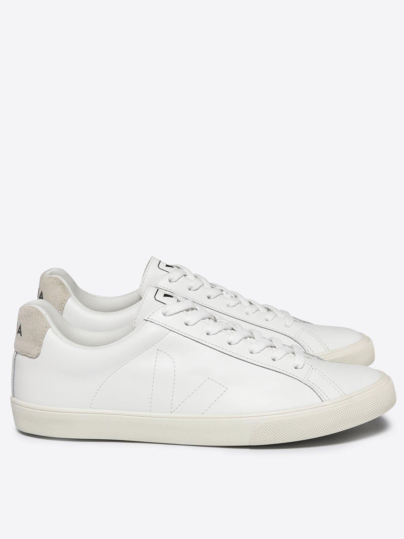 Veja Mens Esplar Trainers, White, Size 6, Men