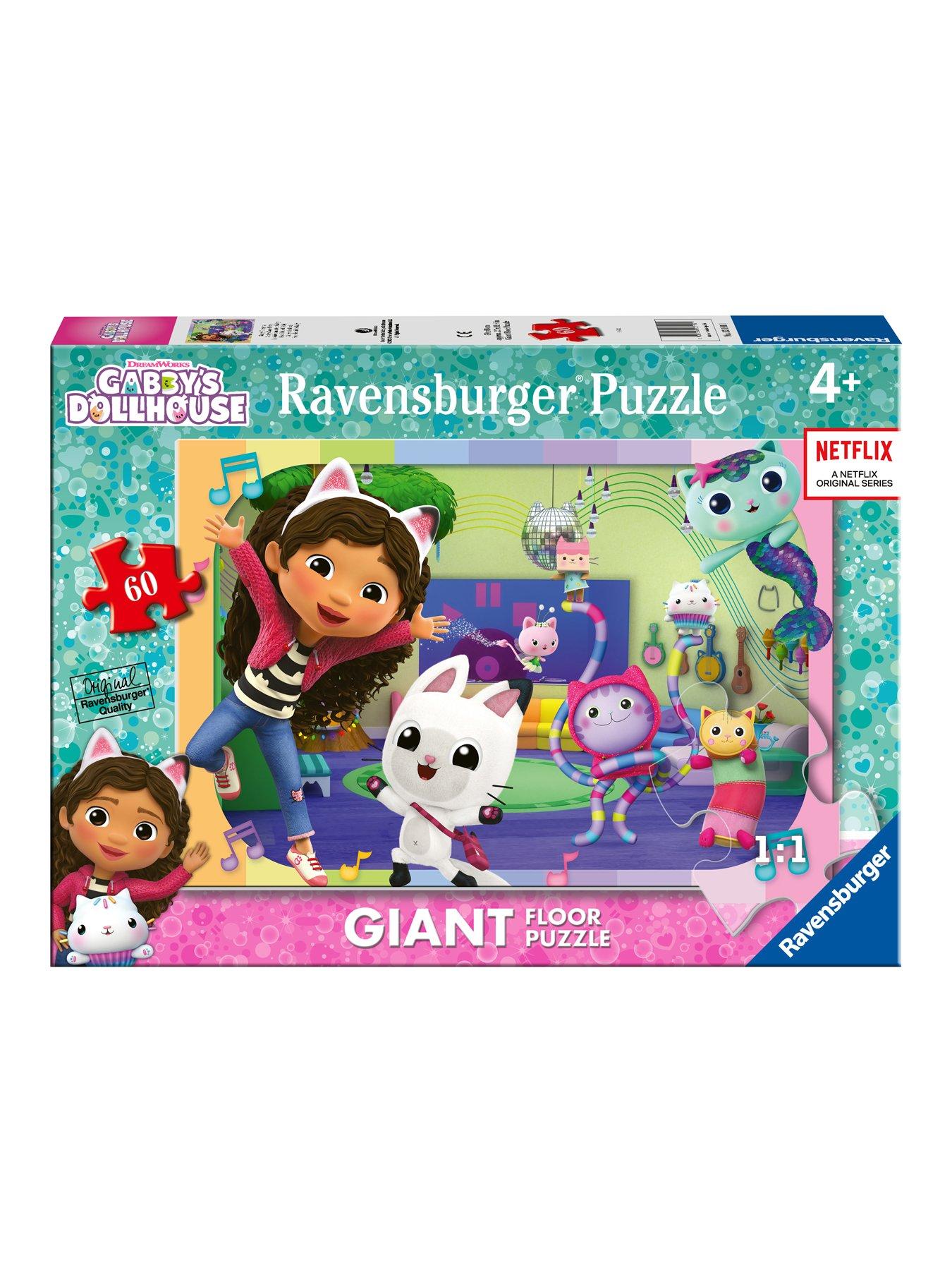 Image 3 of 4 of Gabby's Dollhouse Giant Floor Puzzle - 24 pieces