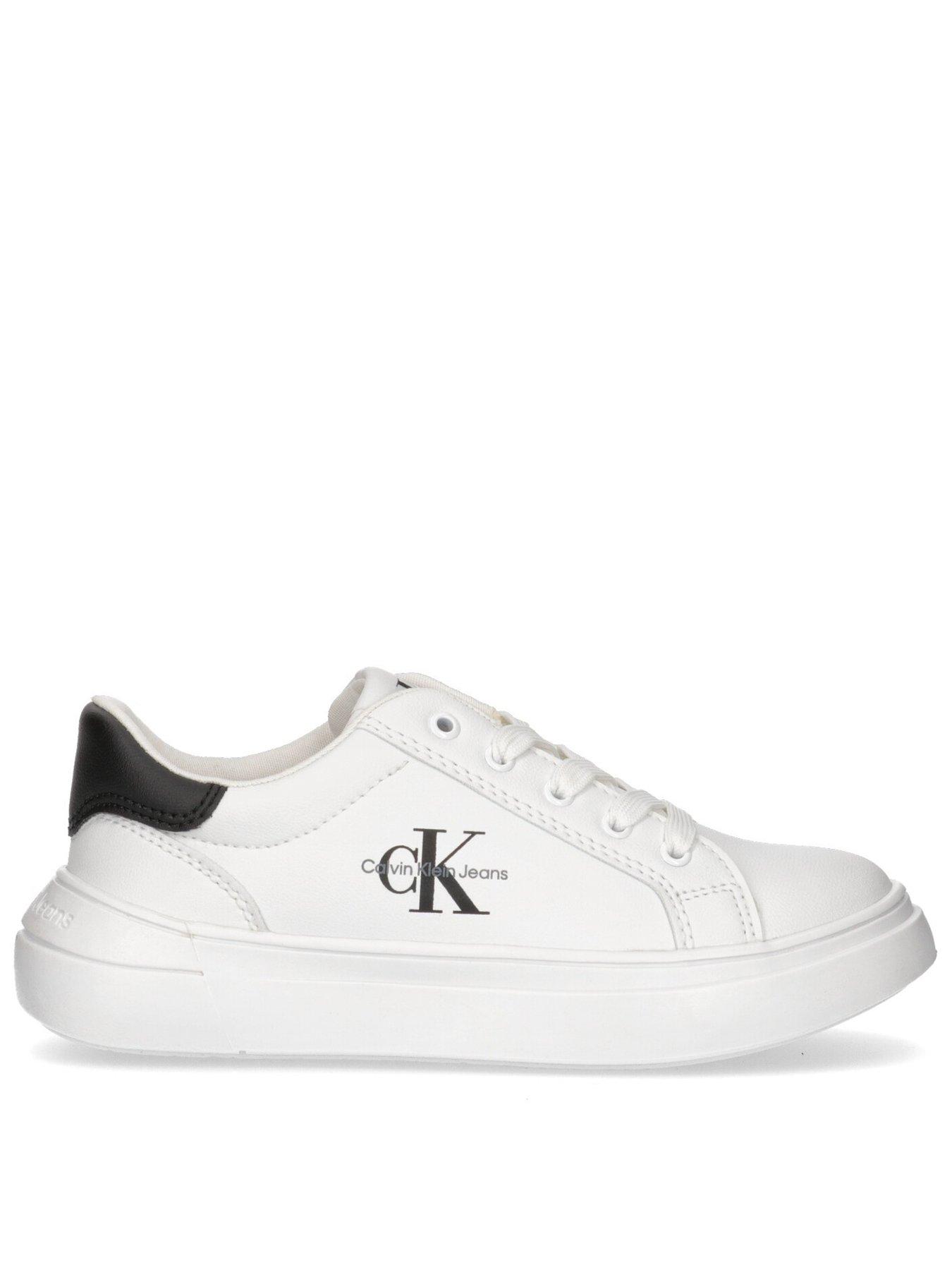 undefined Kids Low Cut Lace-Up Sneakers - White