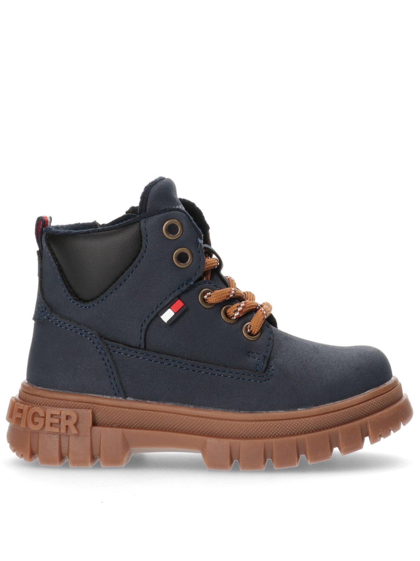 undefined Boys Lace Up Boot - Blue