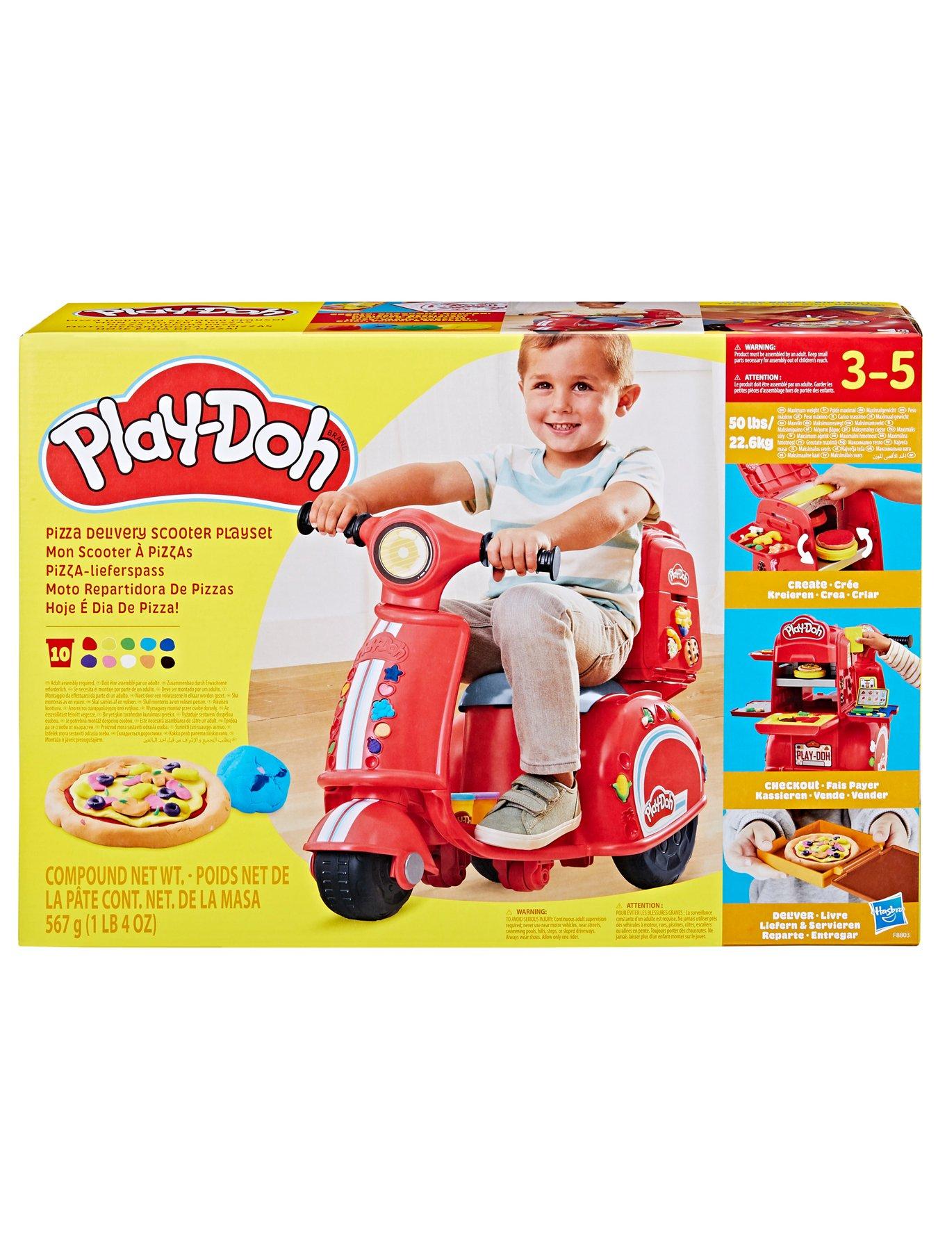 Play-Doh Play Doh Pizza Delivery Scooter Playset | Very.co.uk