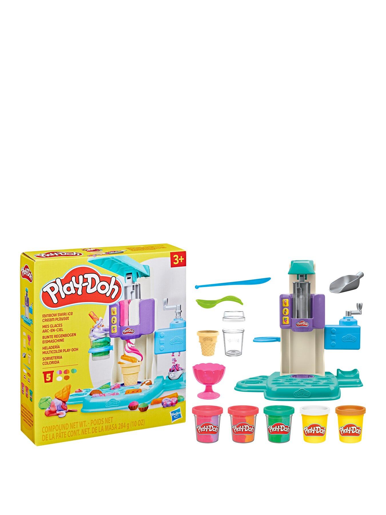 Play Doh Rainbow Swirl Ice Cream Playset